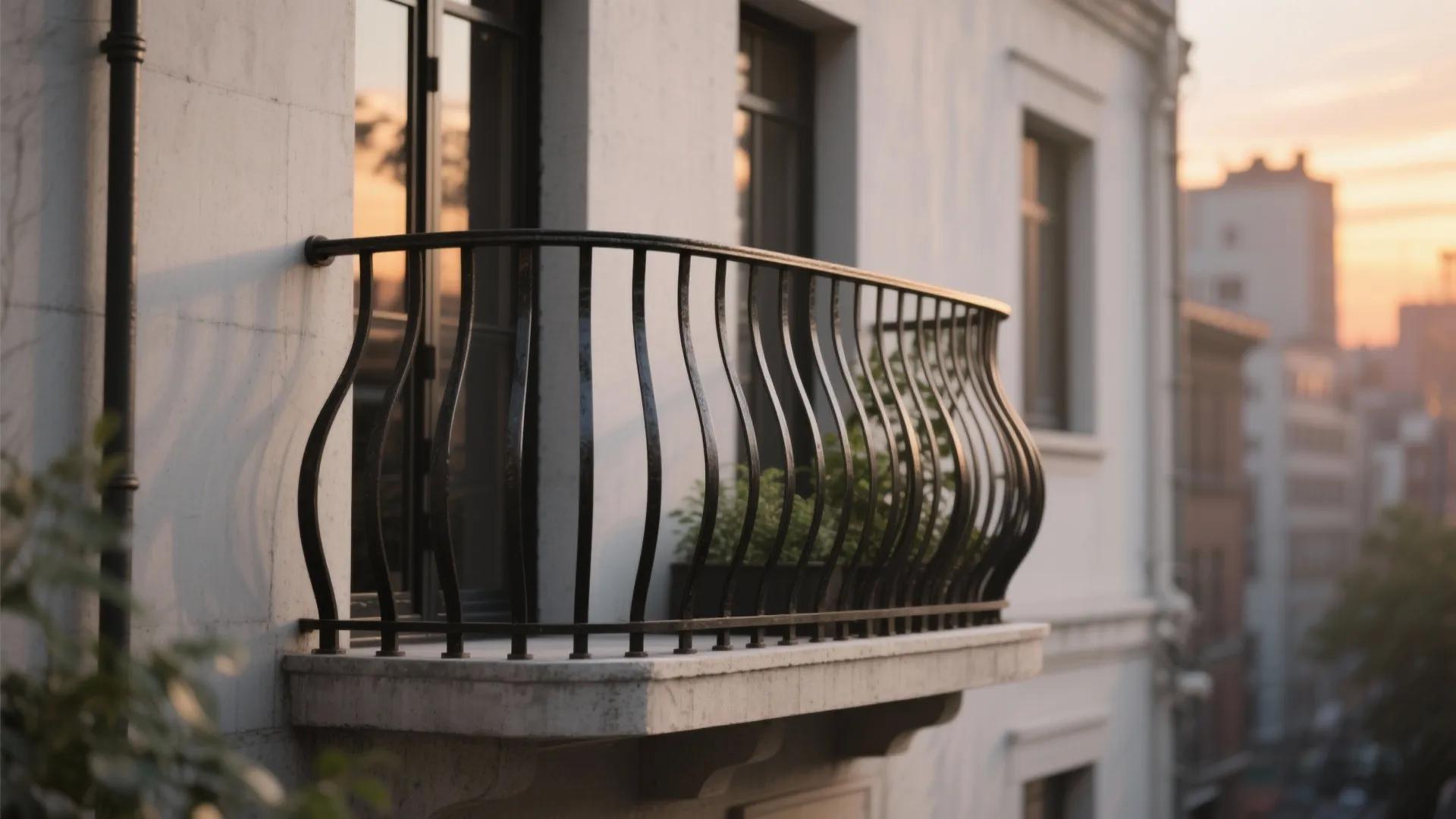 4) Curved and Organic Iron Forms