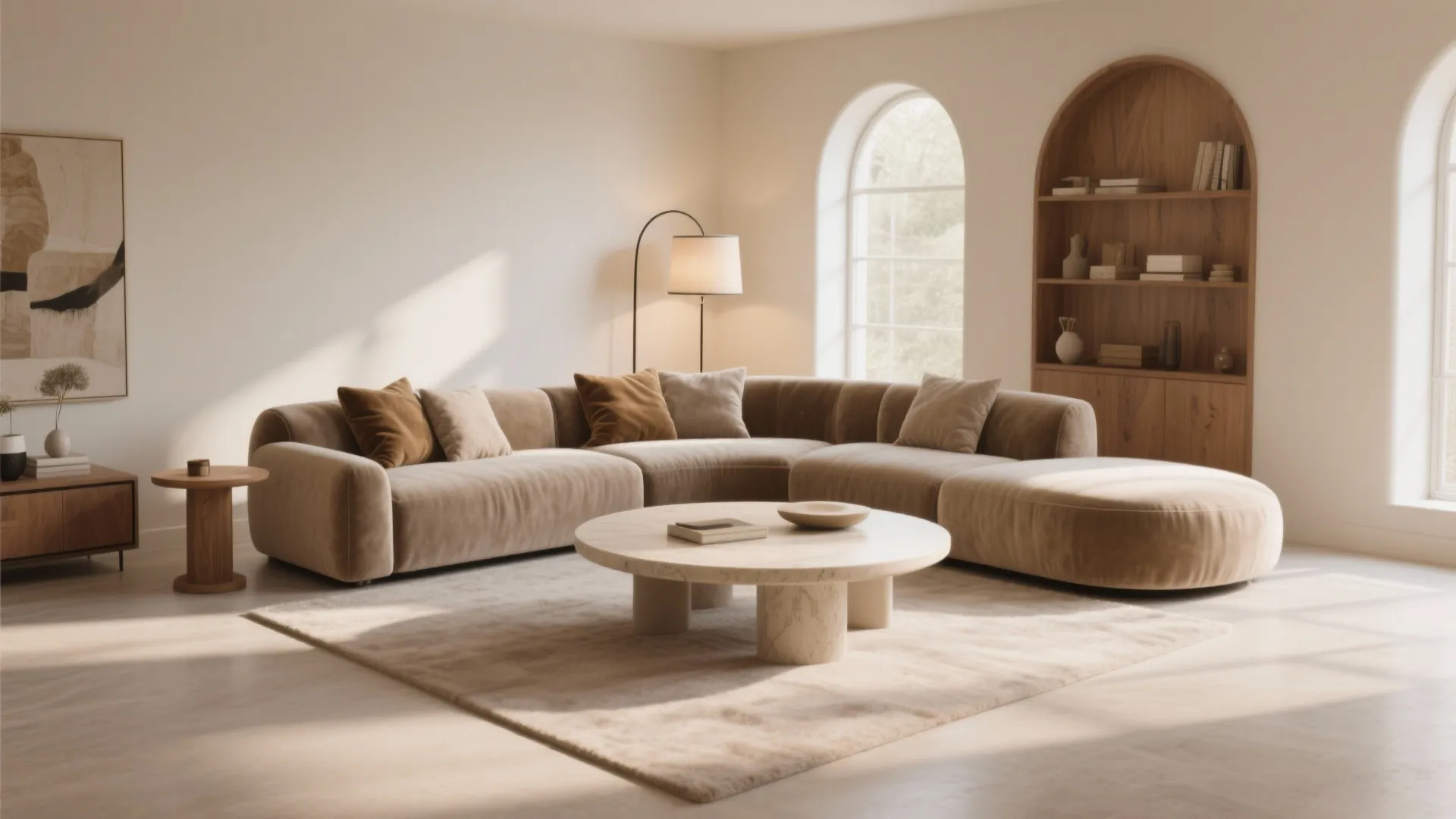 Tip 5: Curved Lines for Flow