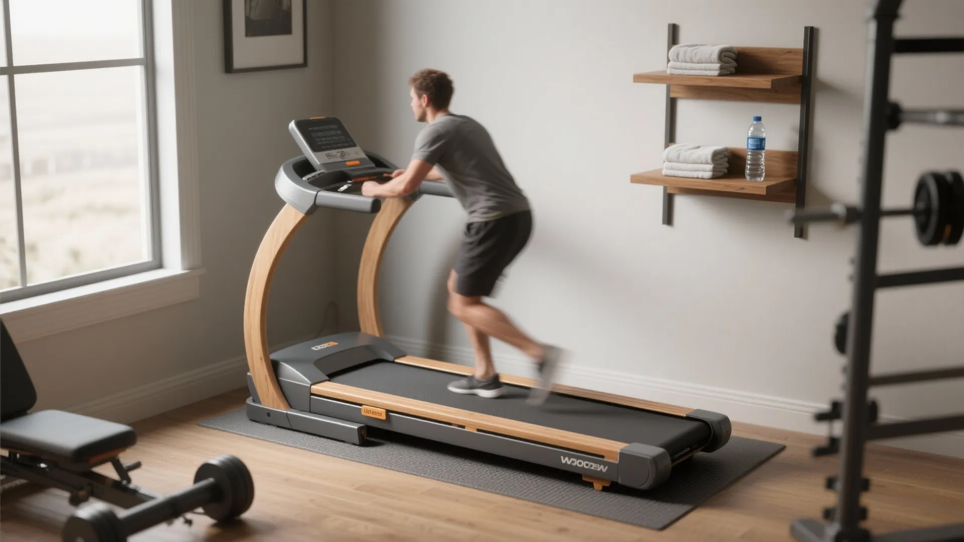 3. Curved and manual treadmills: low-tech, low-footprint