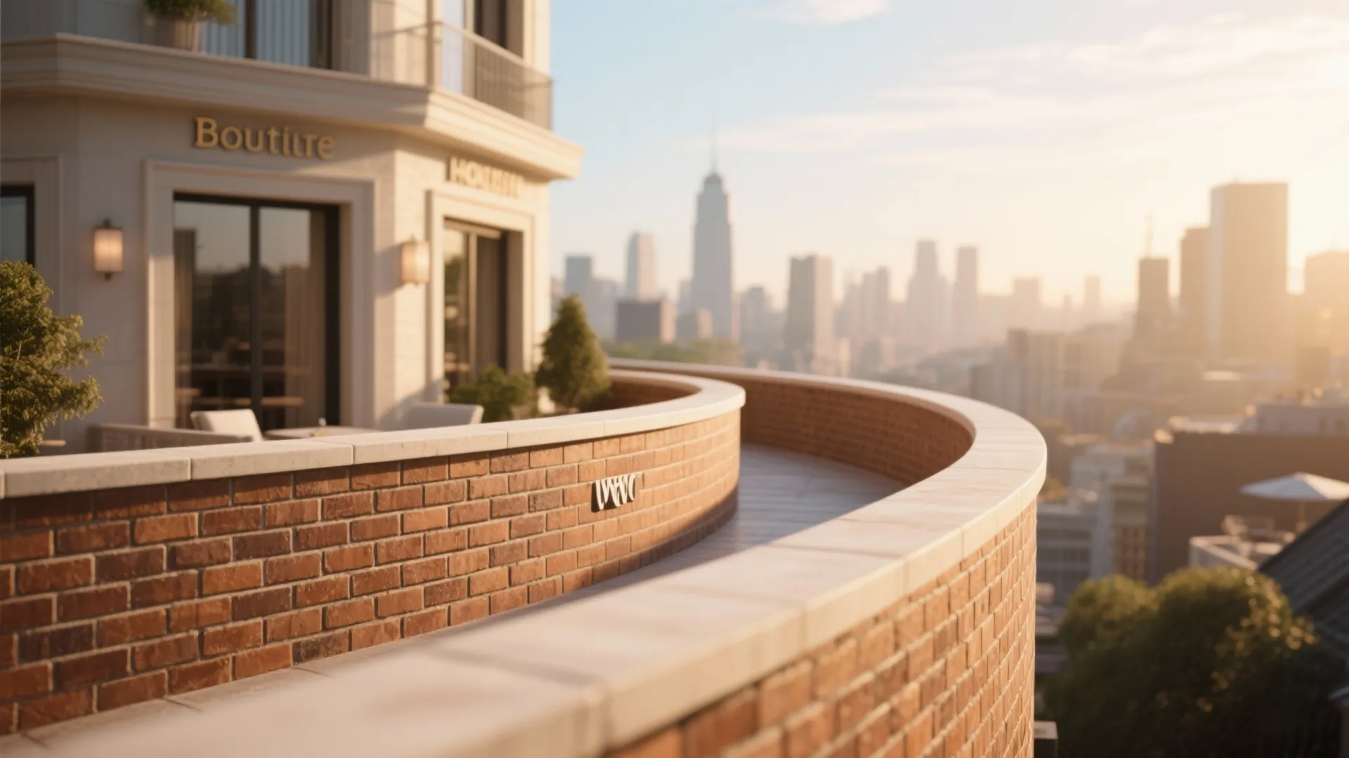 Curved Parapet Design