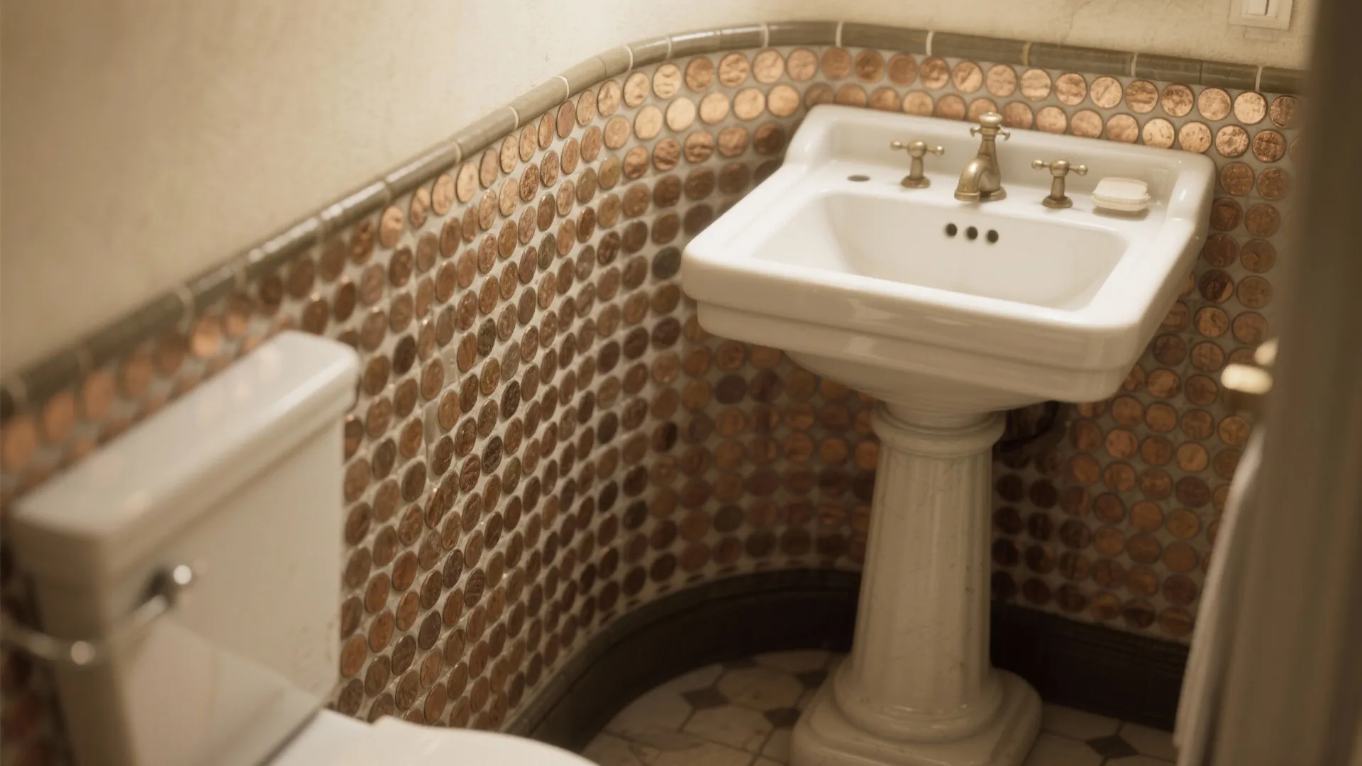 4. Curved Transition Around a Pedestal Sink