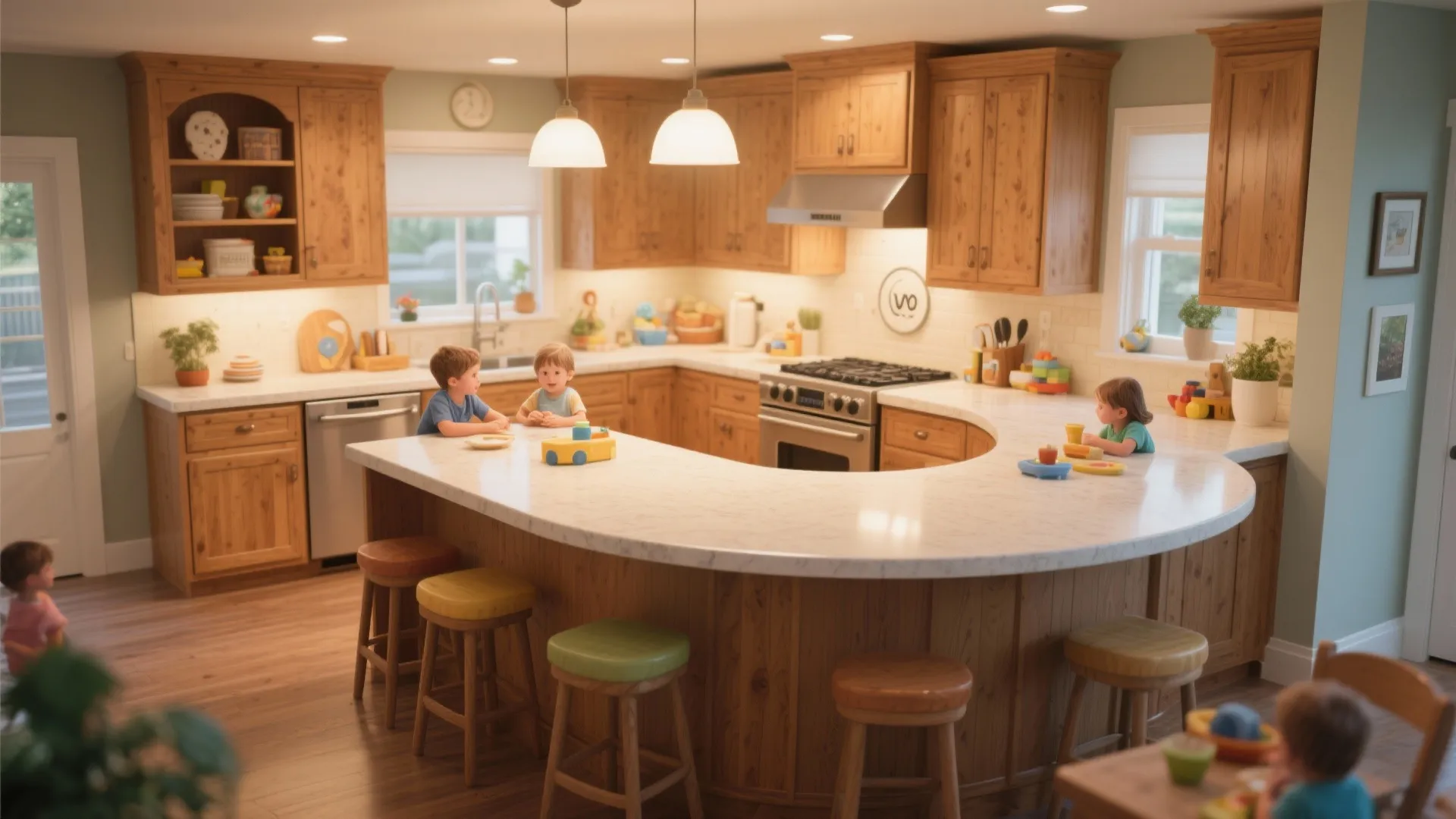 5. Curved Peninsula Ends