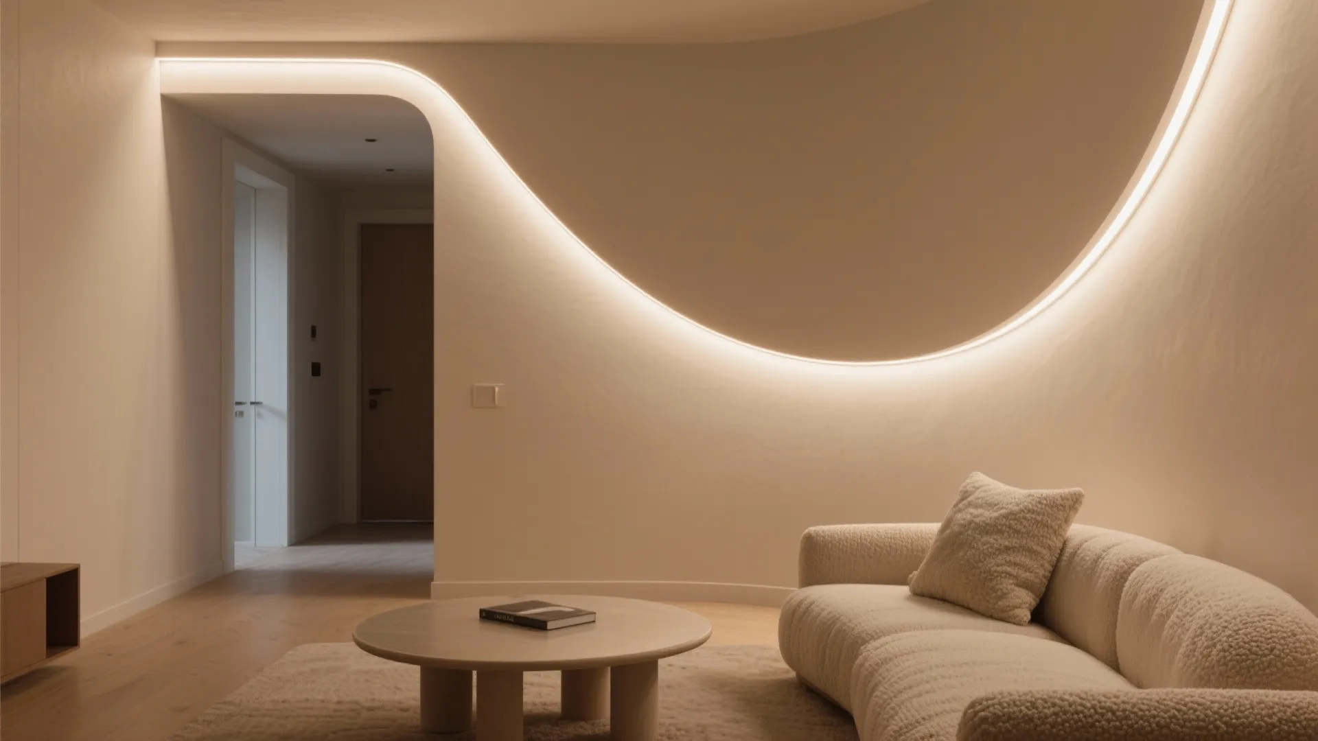 Curved POP Corner Bands for Soft Flow