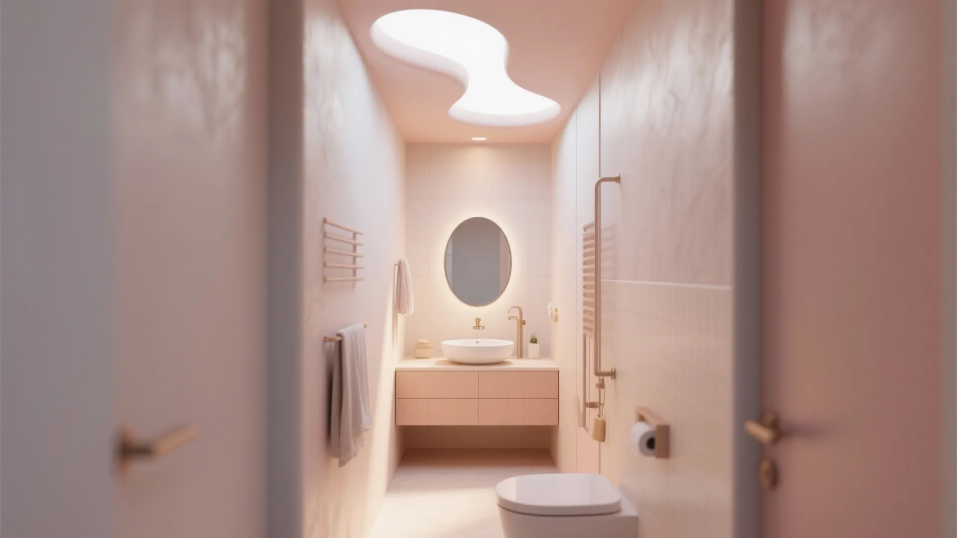 Curved POP Edges for a Soft Look