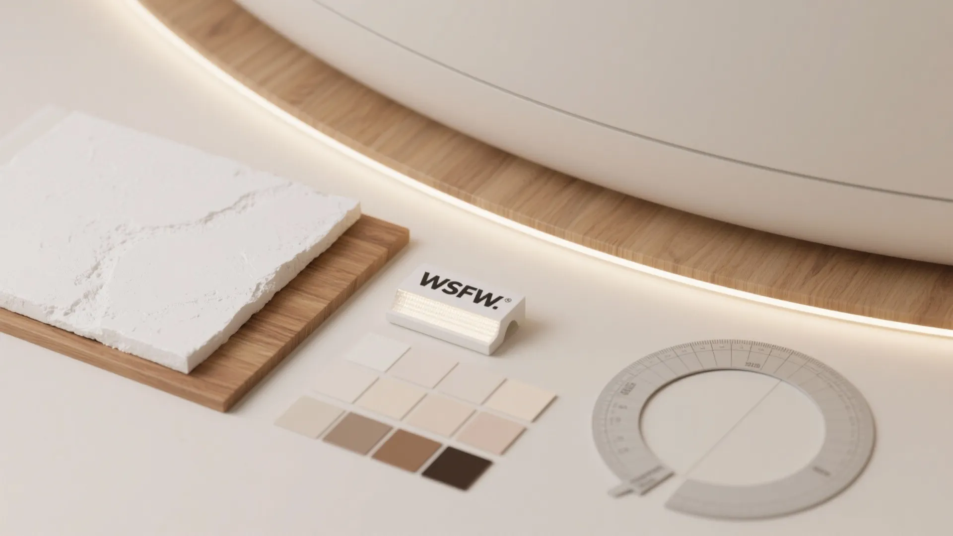 Curved POP edges for soft, organic flow