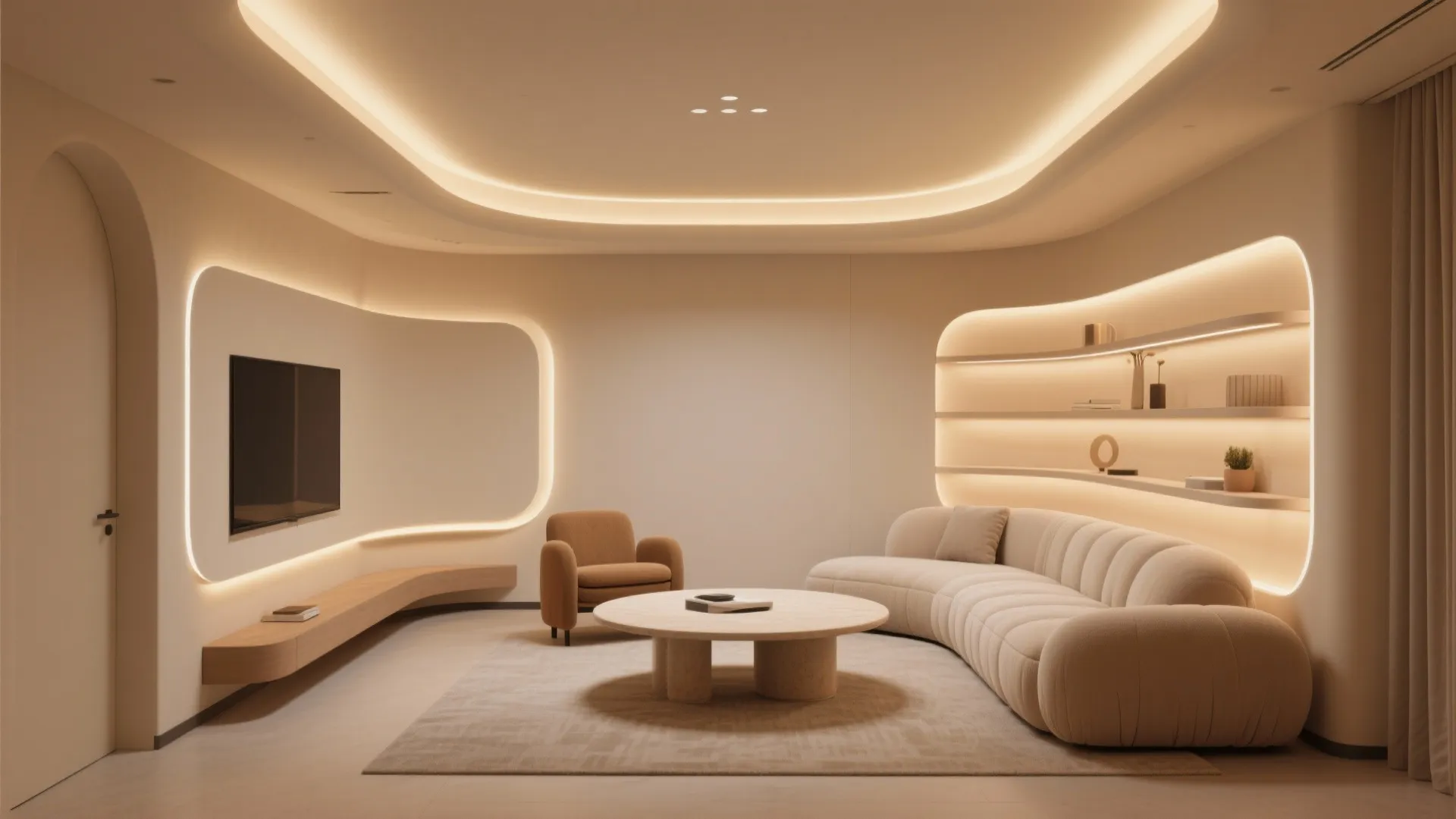 Soft Curves and Perimeter Glow