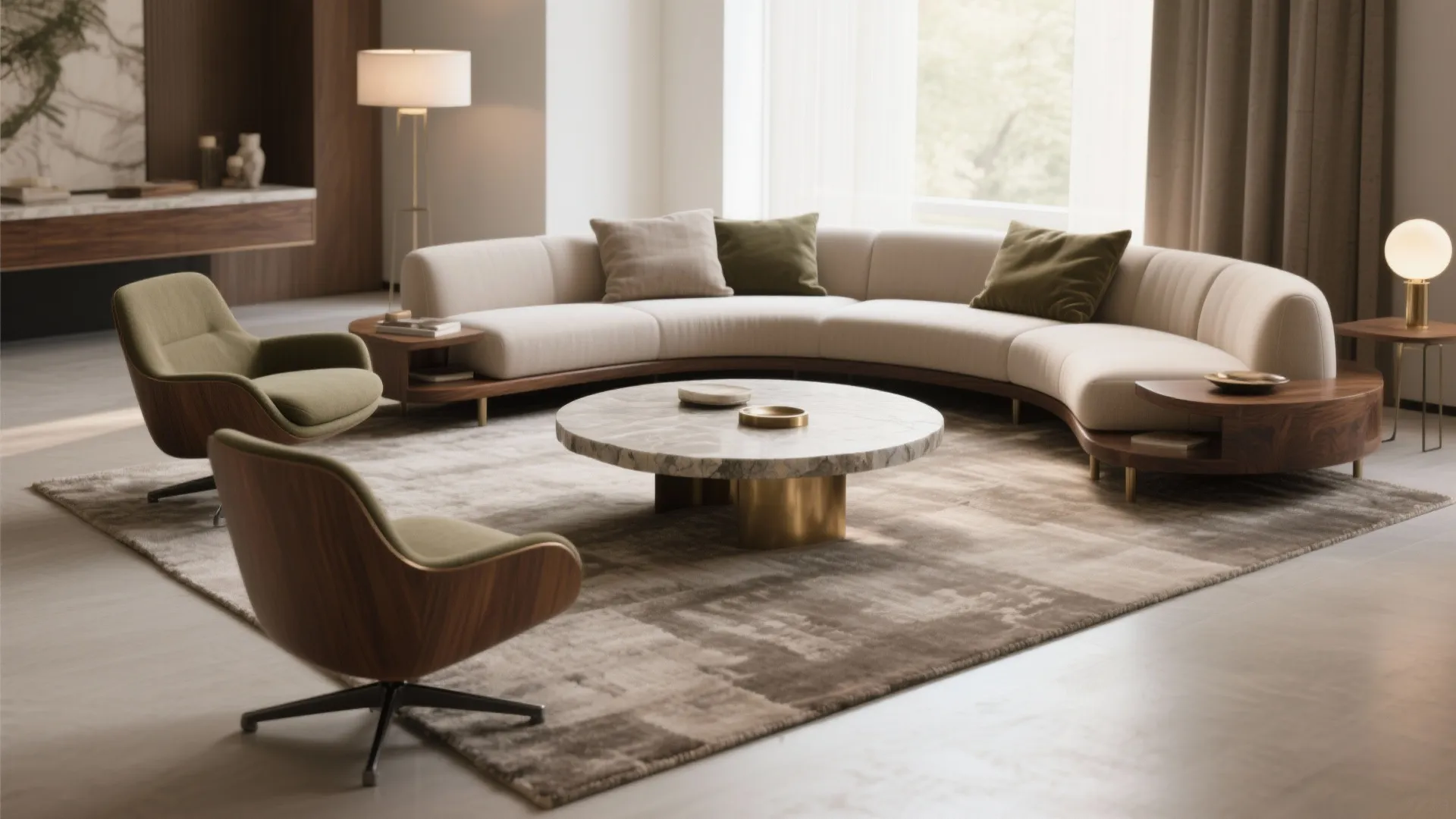 Tailored Seating Geometry: Curves and Conversation