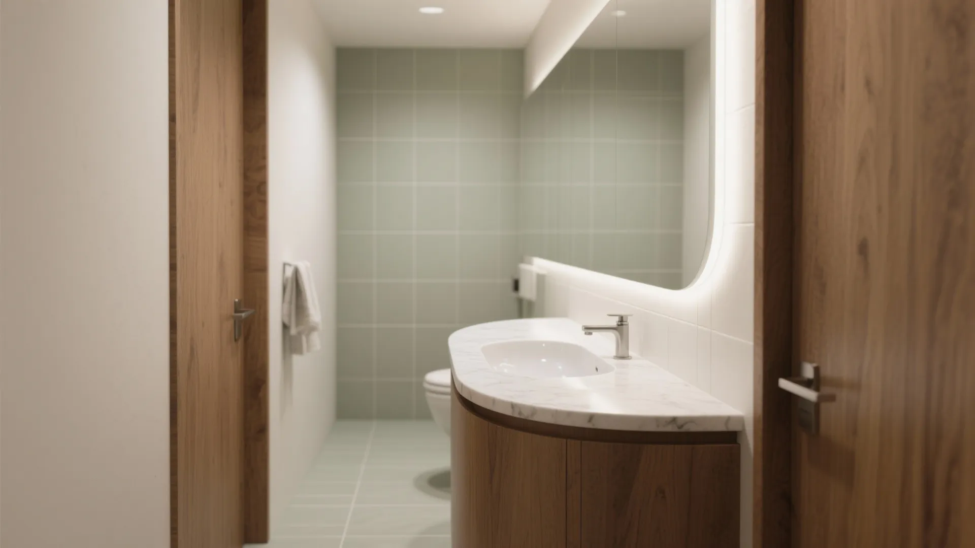 Idea 5: Go curved and compact to save hips and corners