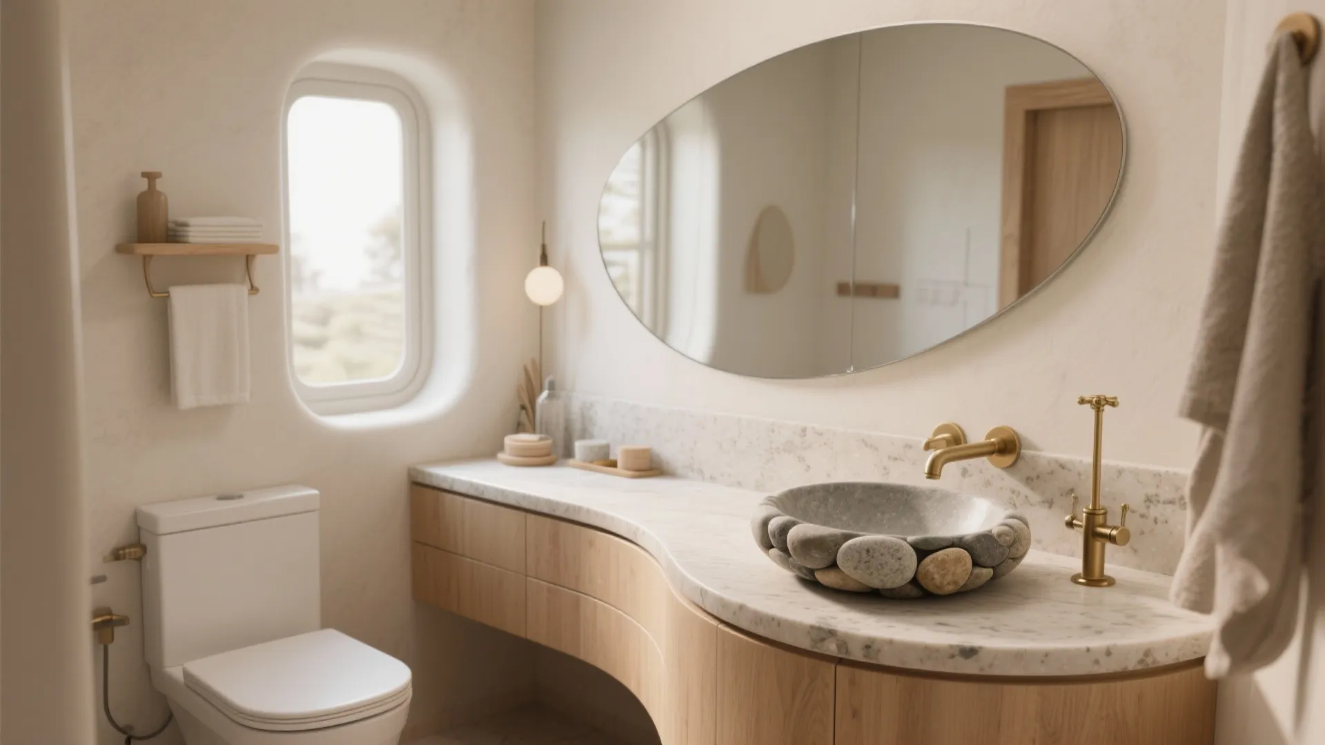 4. Curved, Organic Fixtures