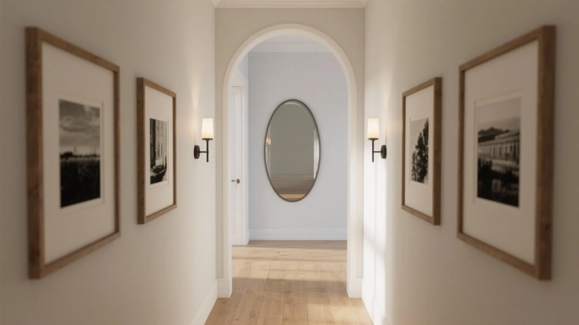 Curves, Arches, and a Focused Gallery Wall: Character Without Clutter