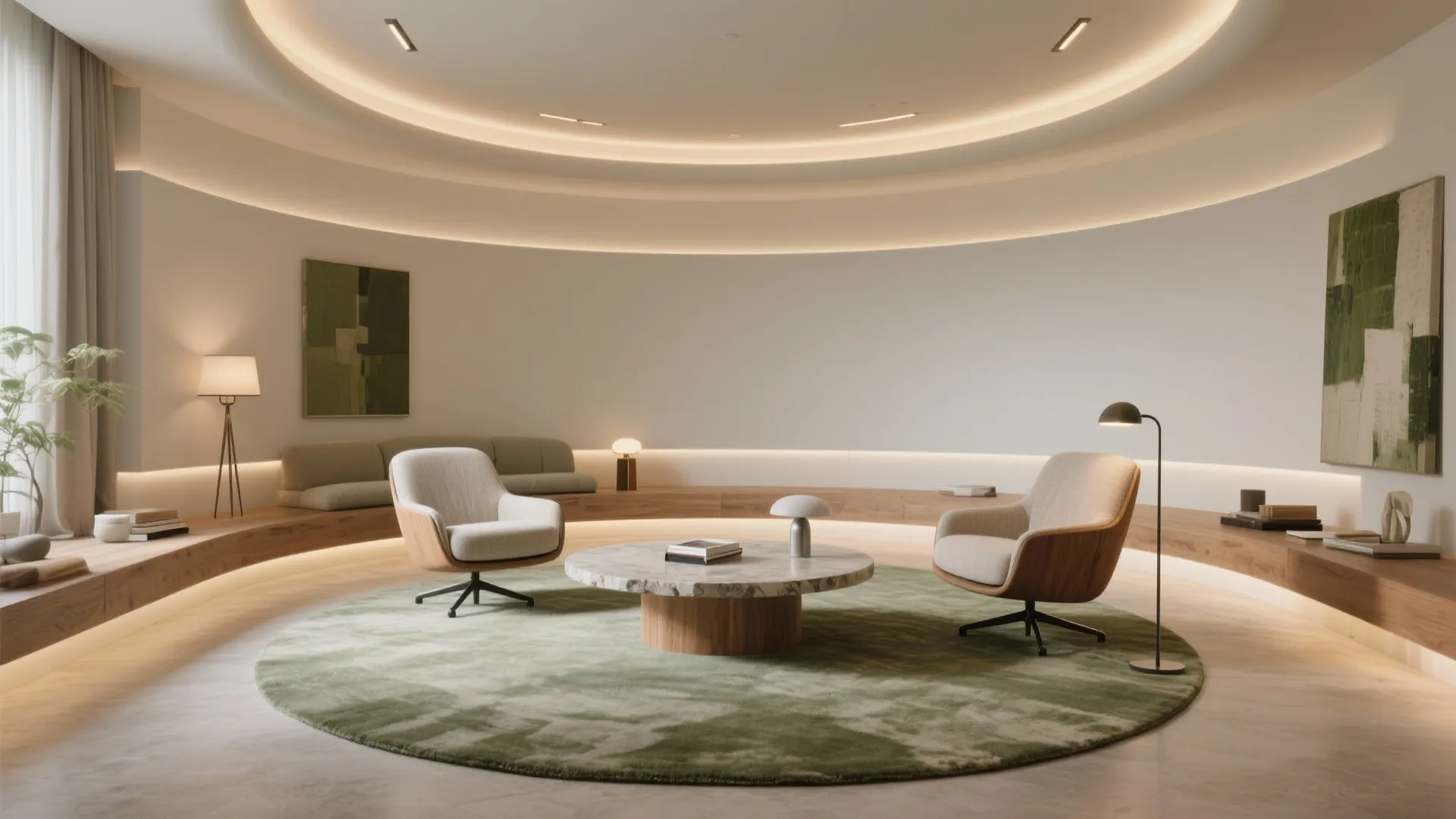 5) Curve It and Layer Light to Soften the Weird Bits