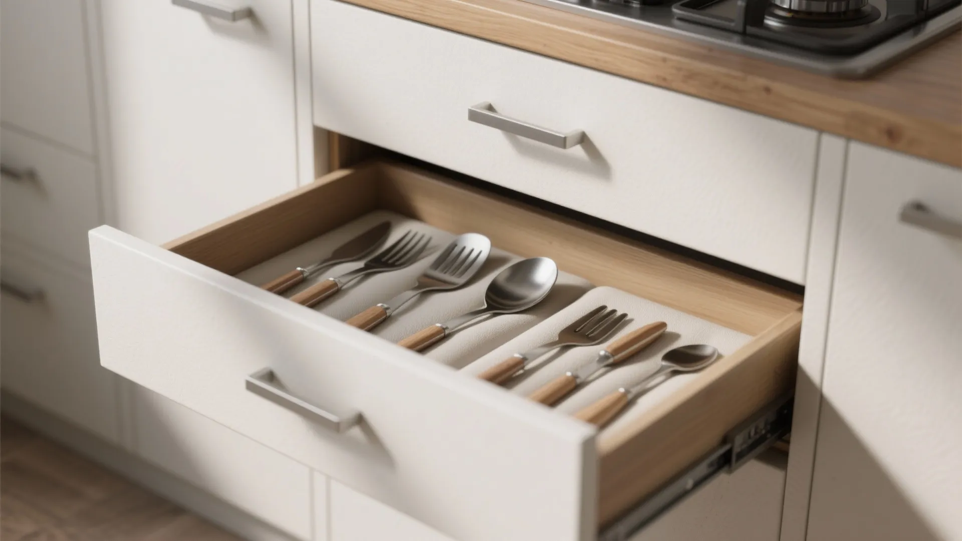 Kitchen Drawer Liner Ideas: 5 Creative Options: Practical, small-kitchen tested drawer liner ideas I use to keep utensils tidy and reduce noise