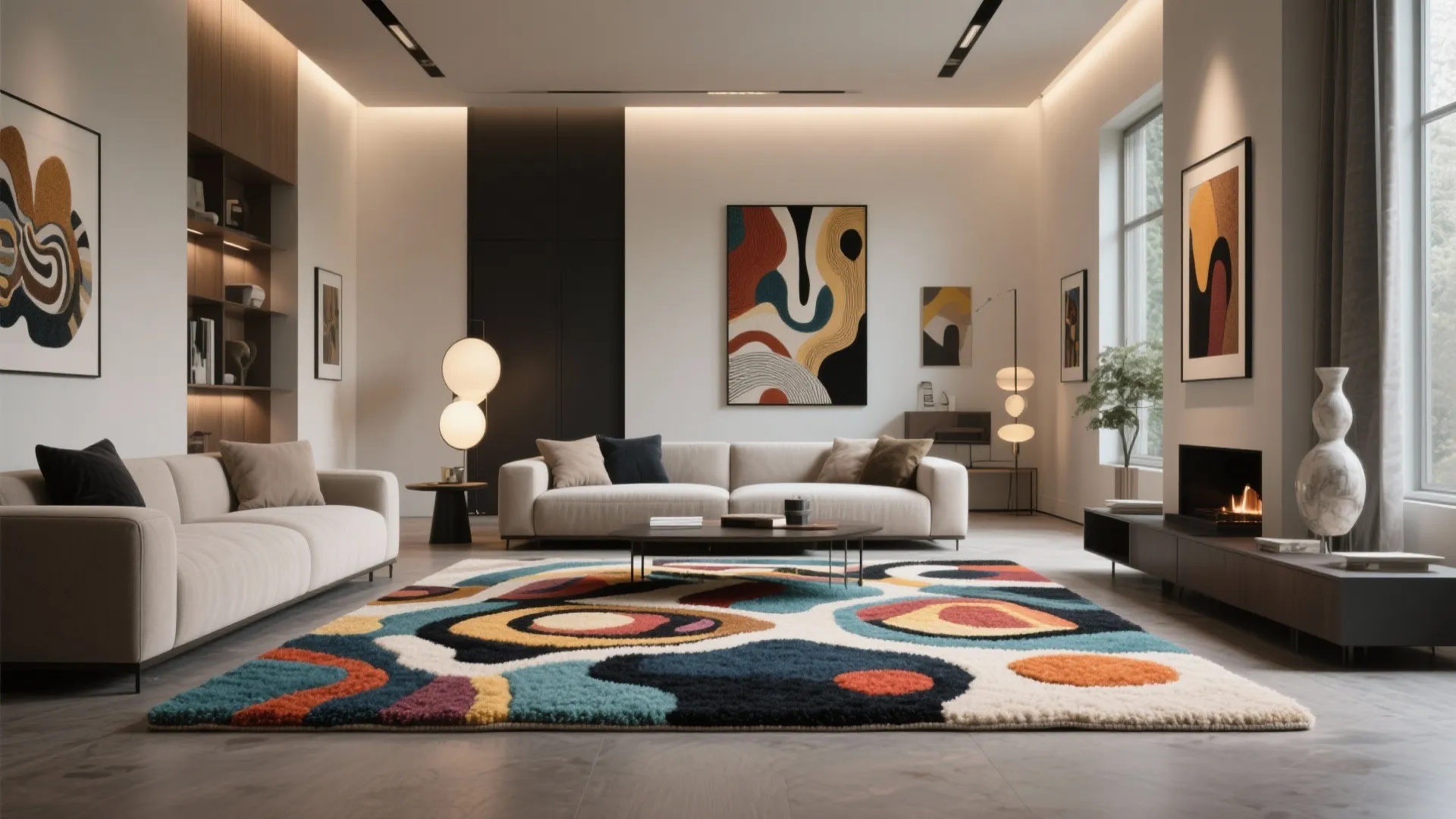 10. Custom Artwork Rugs