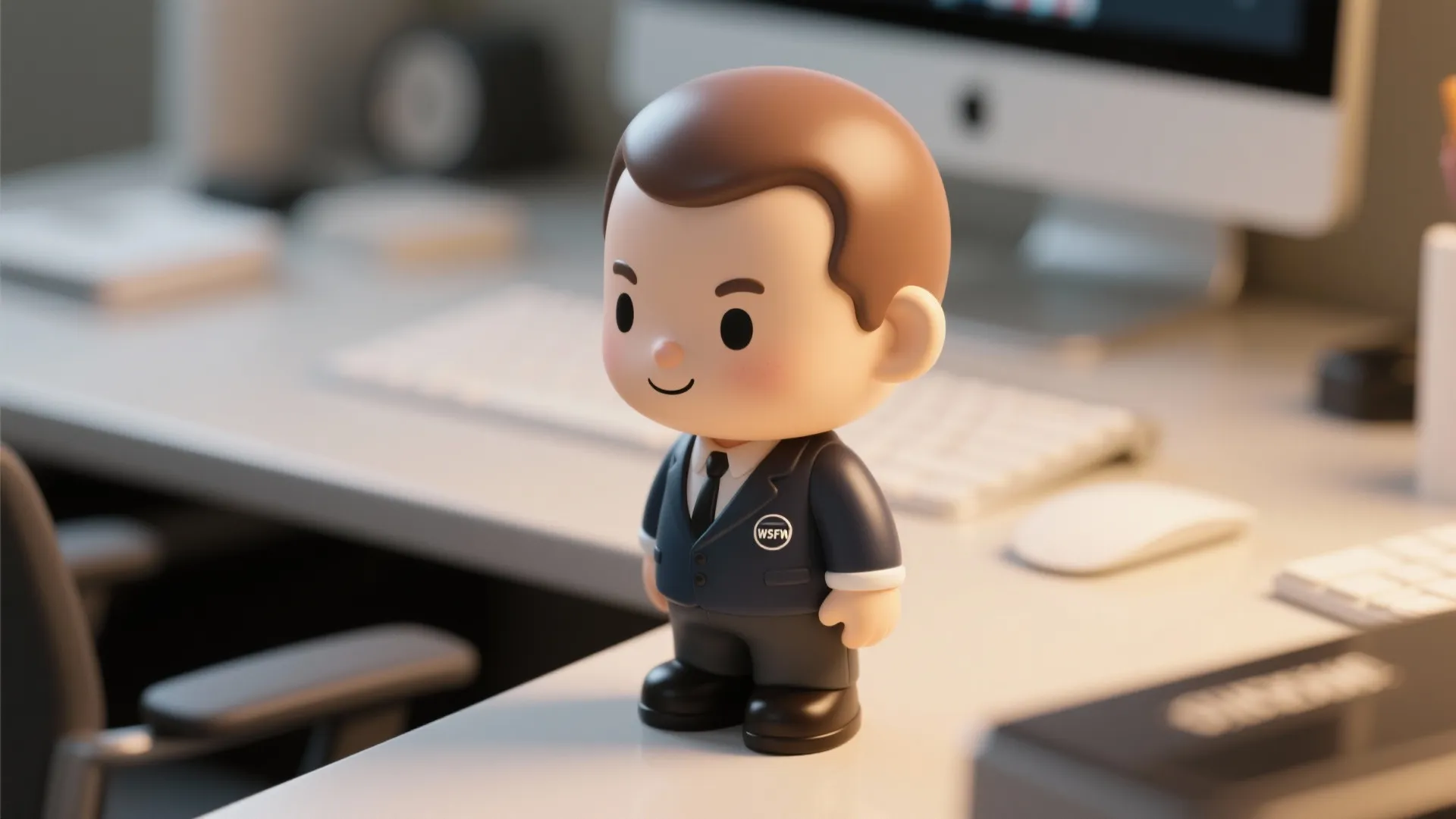 4. Custom Bobblehead (Mini-Me, Office Edition)