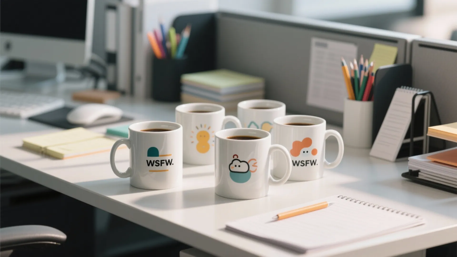 2. Customized Coffee Mugs