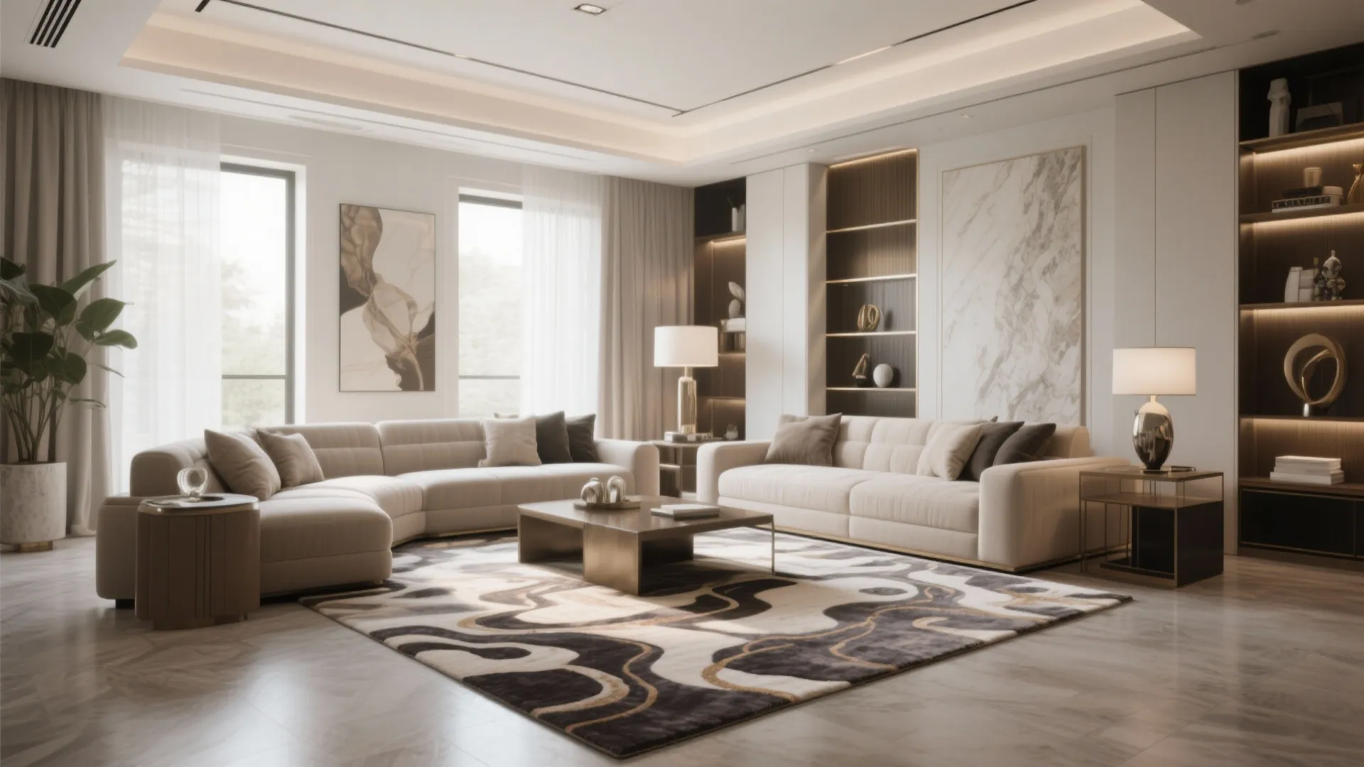 Custom-Cut & Fitted Rugs