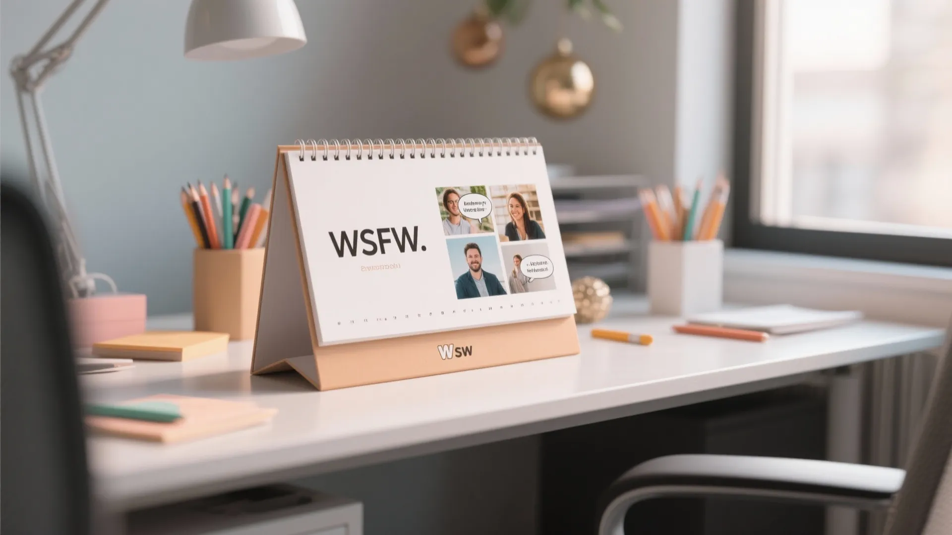 1. Customized Desk Calendars