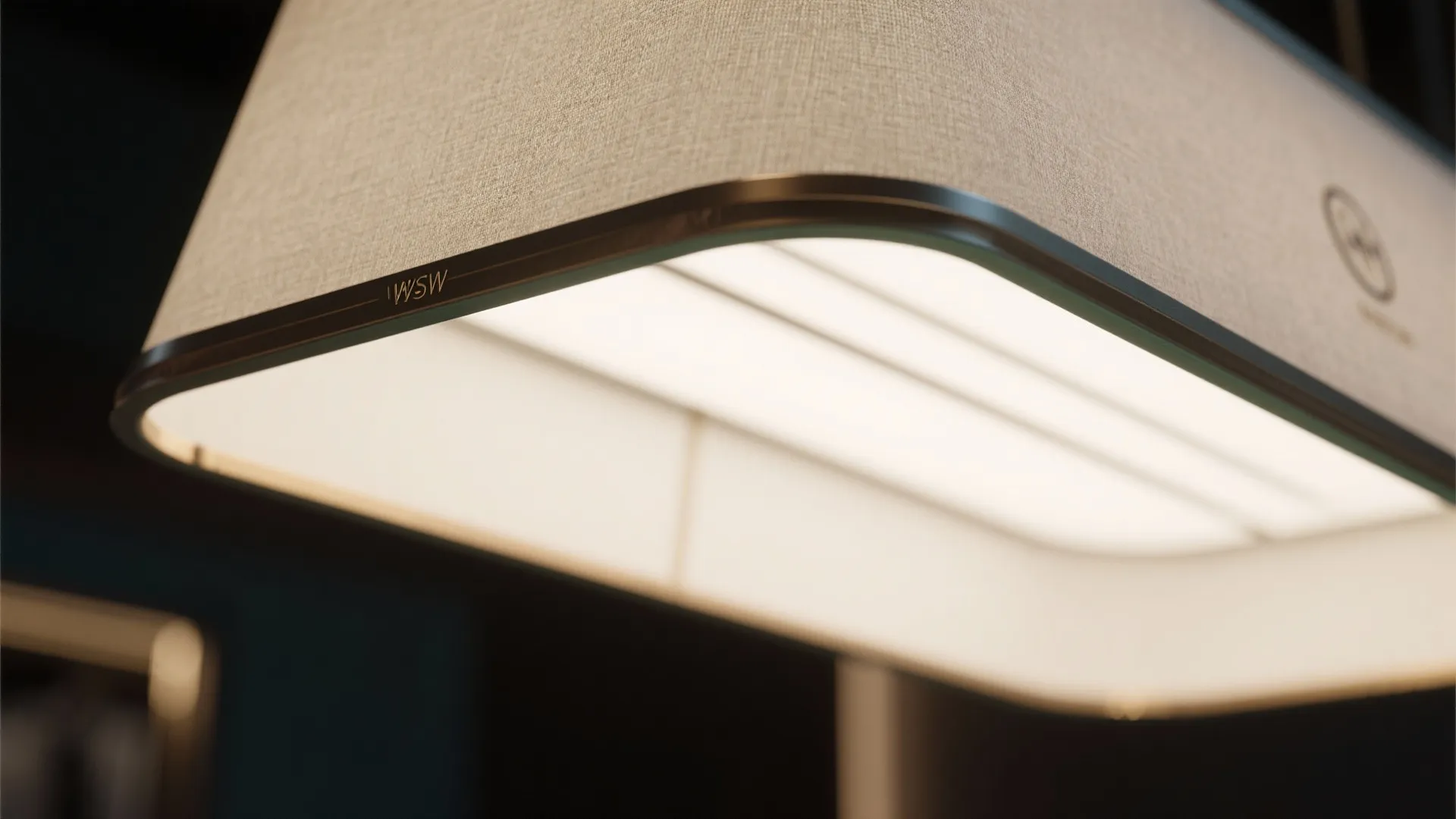 5. Custom Shade with Integrated Diffuser