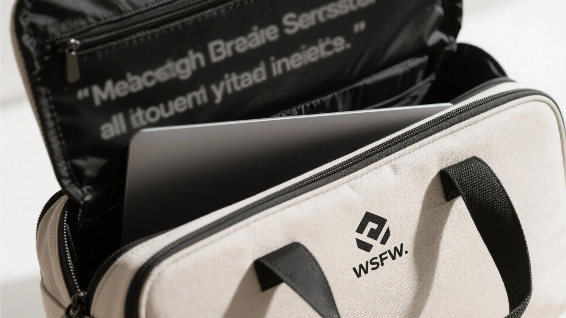 6. Customized Tote or Laptop Bags