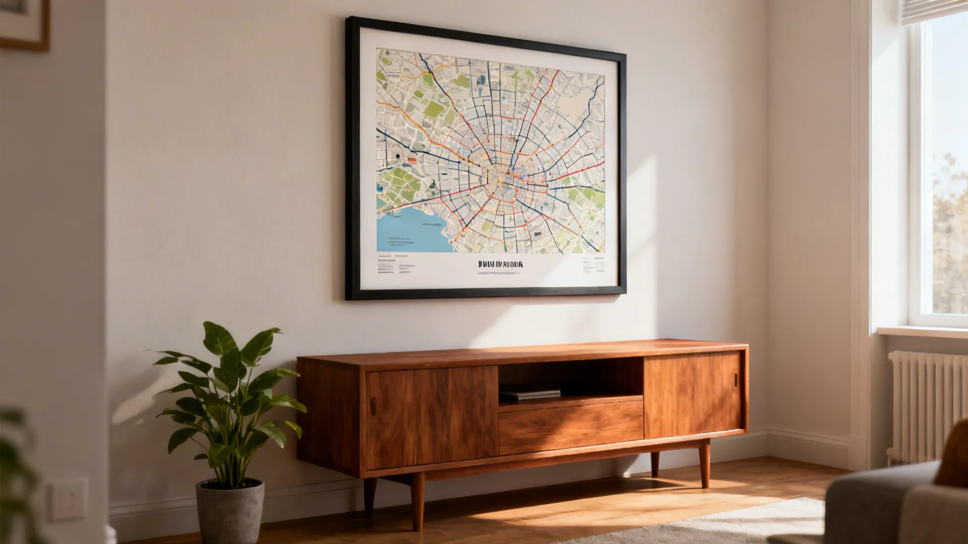 5. Custom Photo or Map Poster