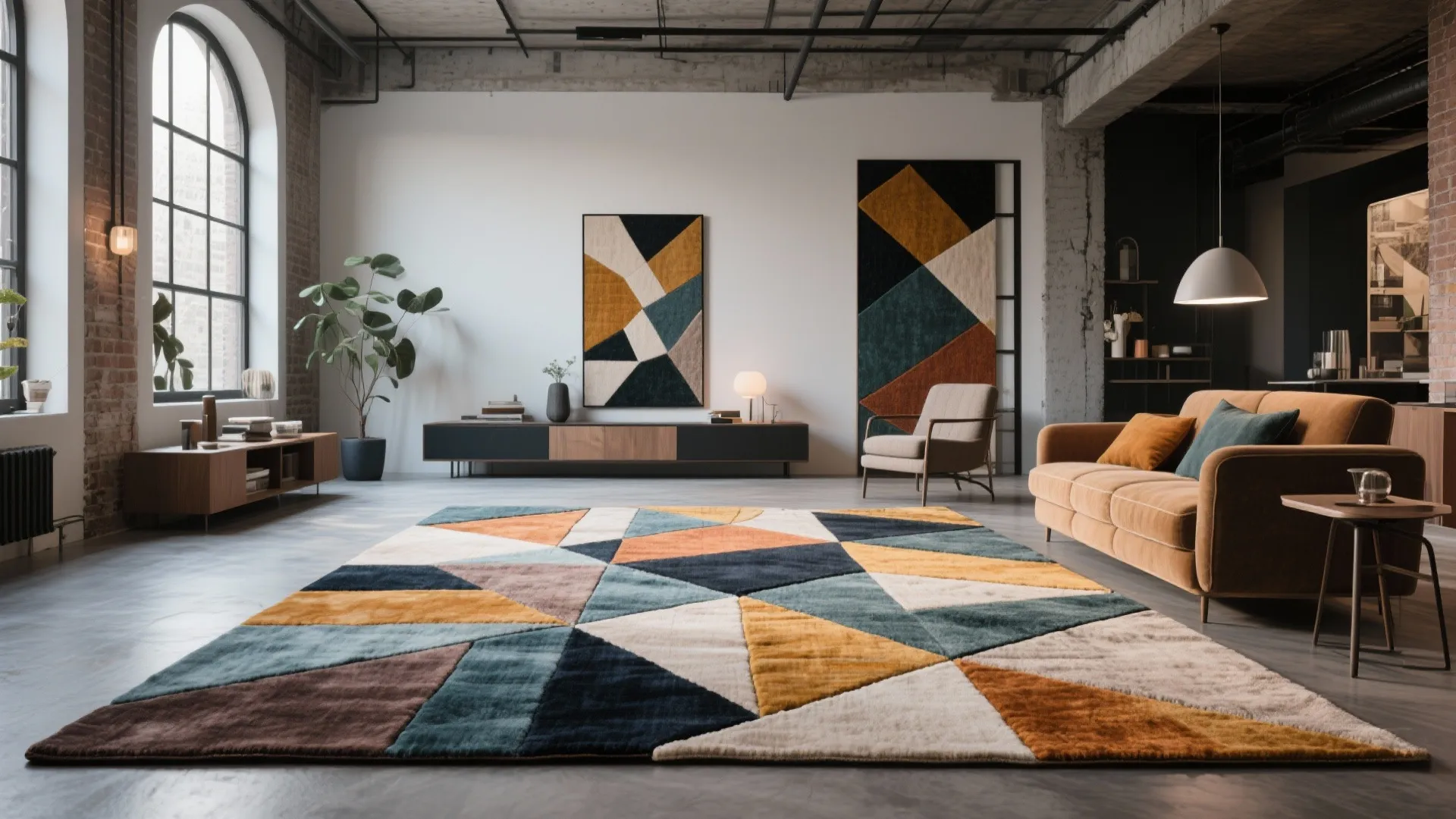 10. Custom-Made Statement Rugs