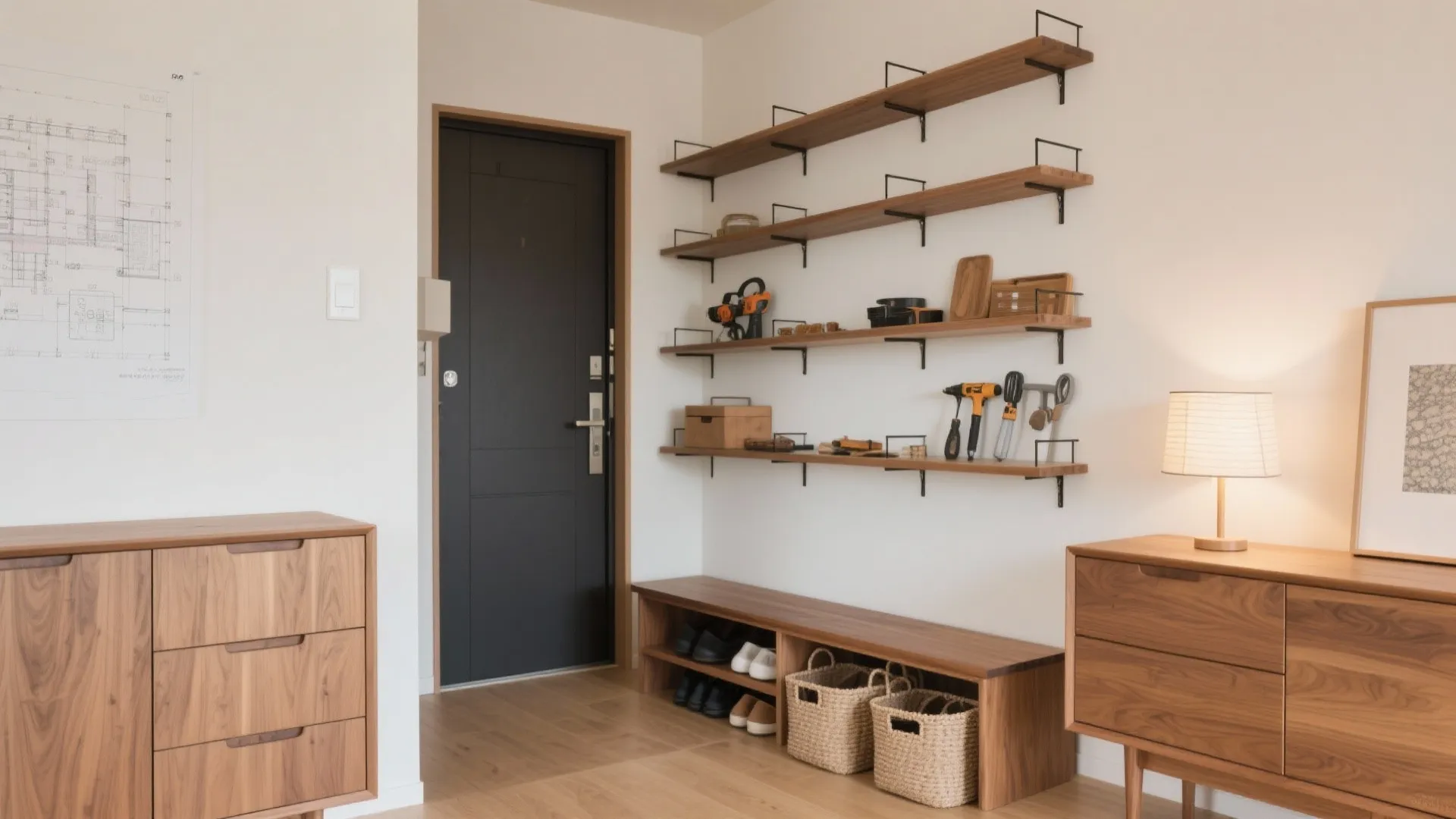 収まりの良さが家事を救う造作収納（收纳技巧×日式风格）