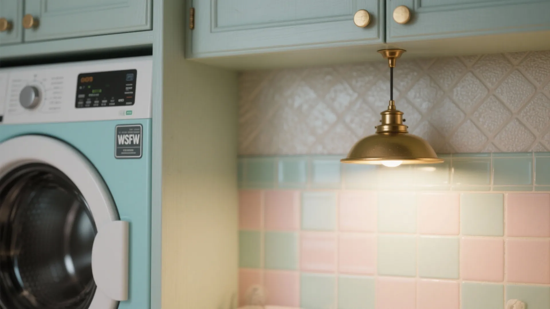 4. Make It Cute — Color, Tile, and Lighting