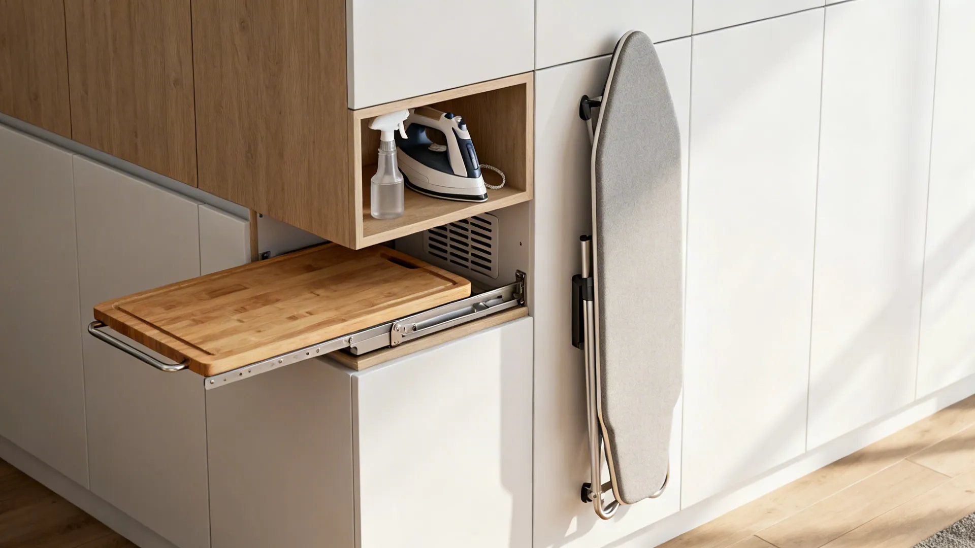 2. Multi-height cutting and ironing station