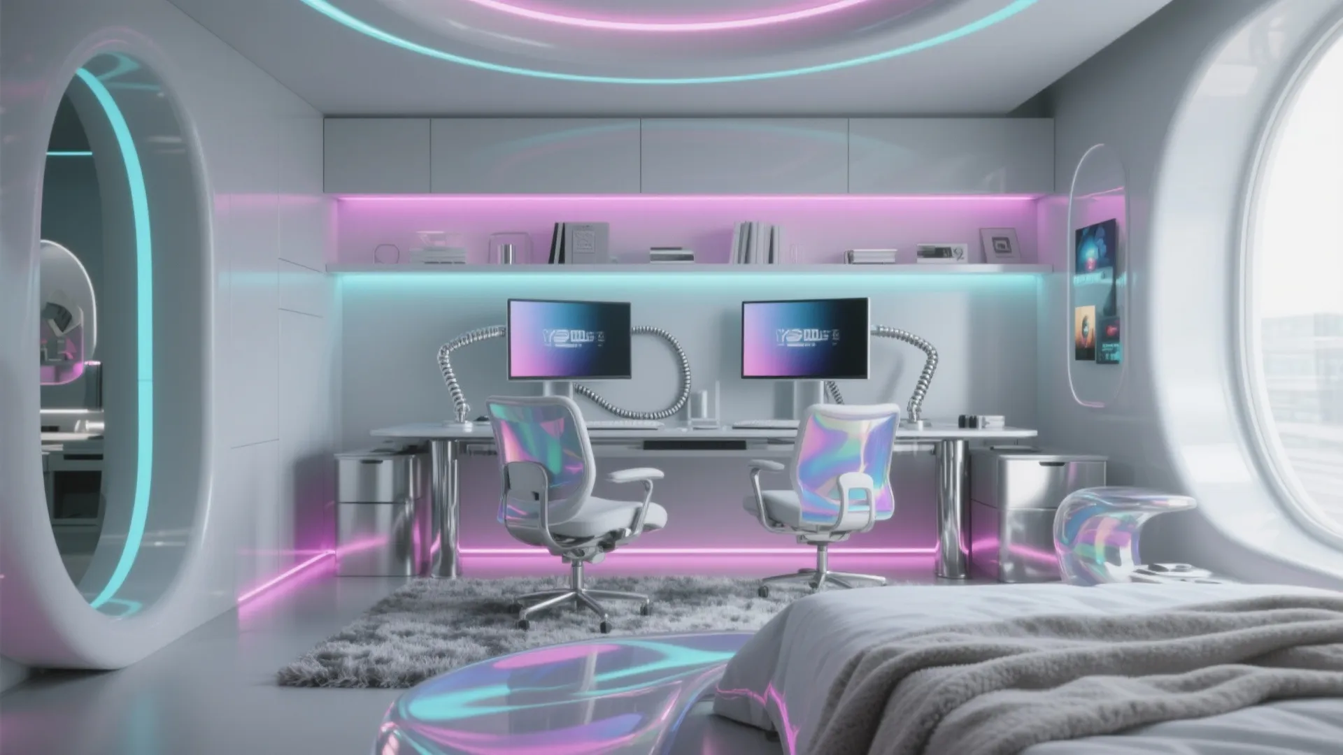 Cyber Y2K Room Decor: Explore the Vibrant Aesthetics of Cyber Y2K Design