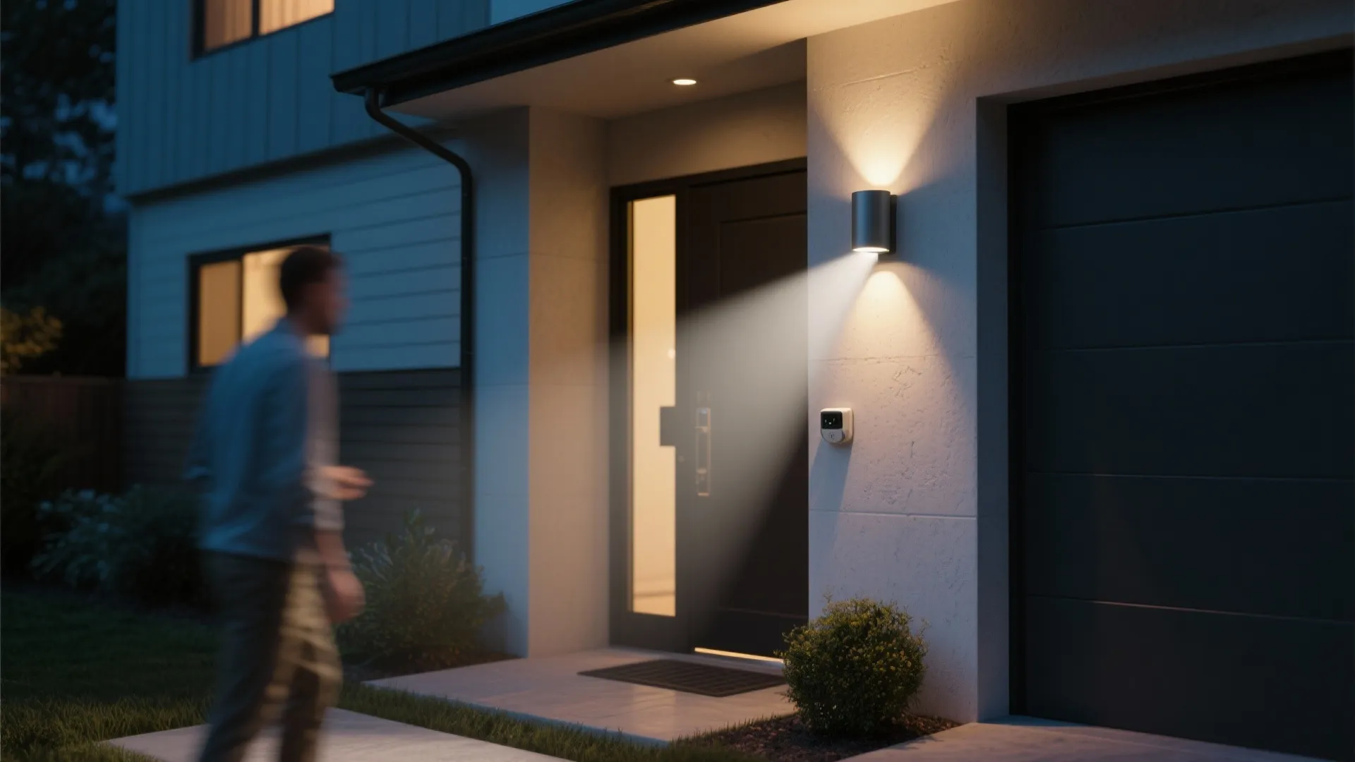 2. Motion-Activated Cylinder Lights