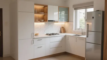 2 BHK Flat in Dadar: 5 Smart Kitchen Design Ideas