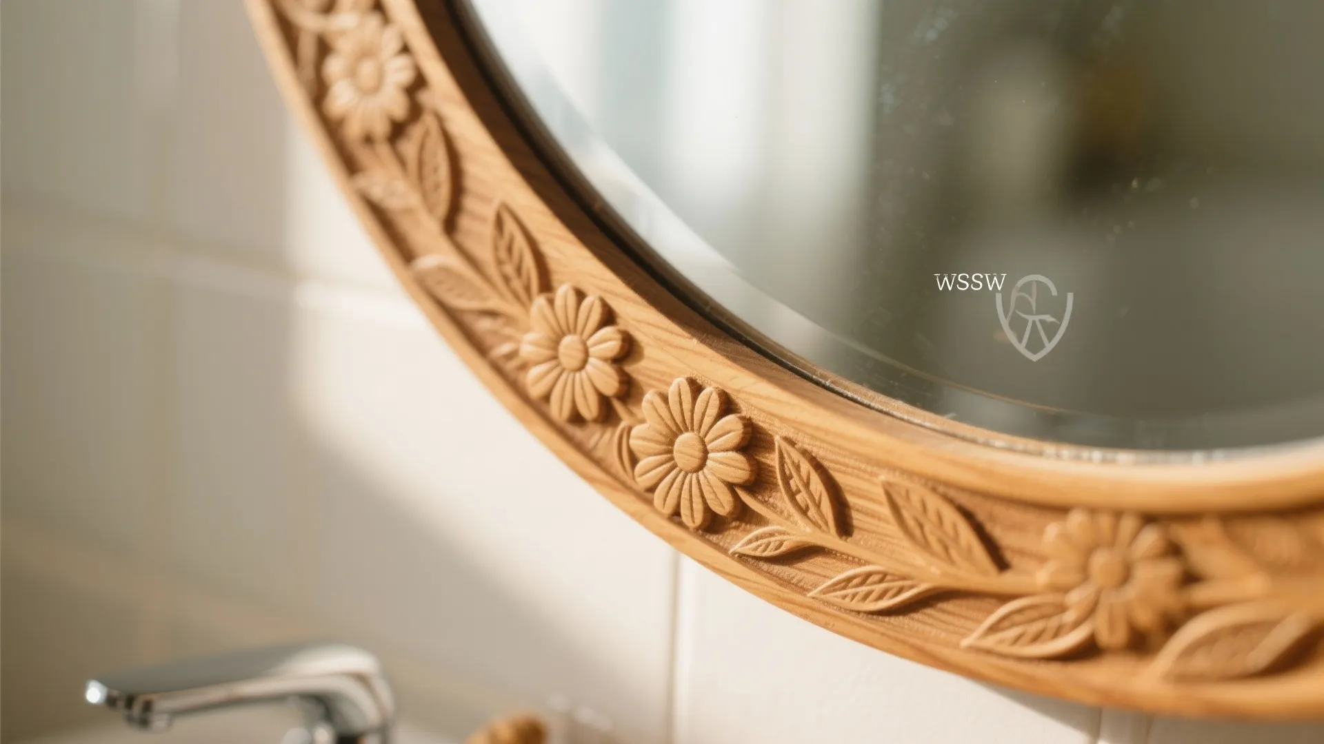 2. Floral Mirror Frames