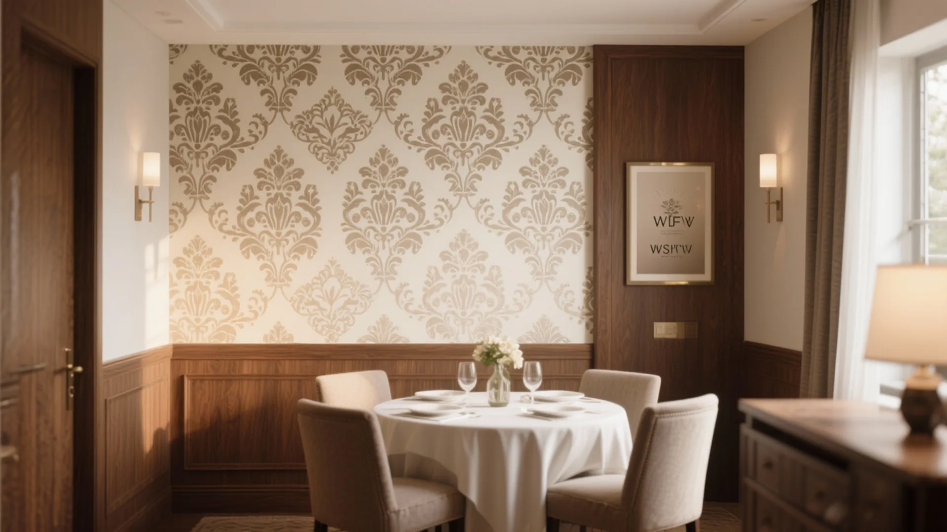 Classic Damask Elegance