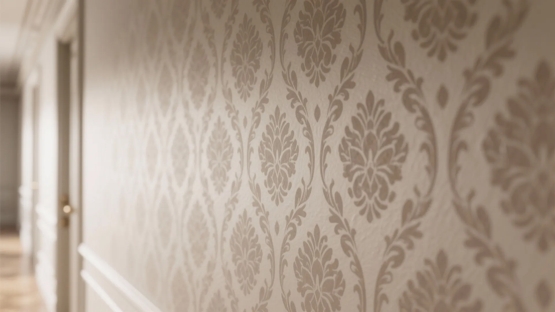 Tone-on-Tone Damask for Subtle Elegance