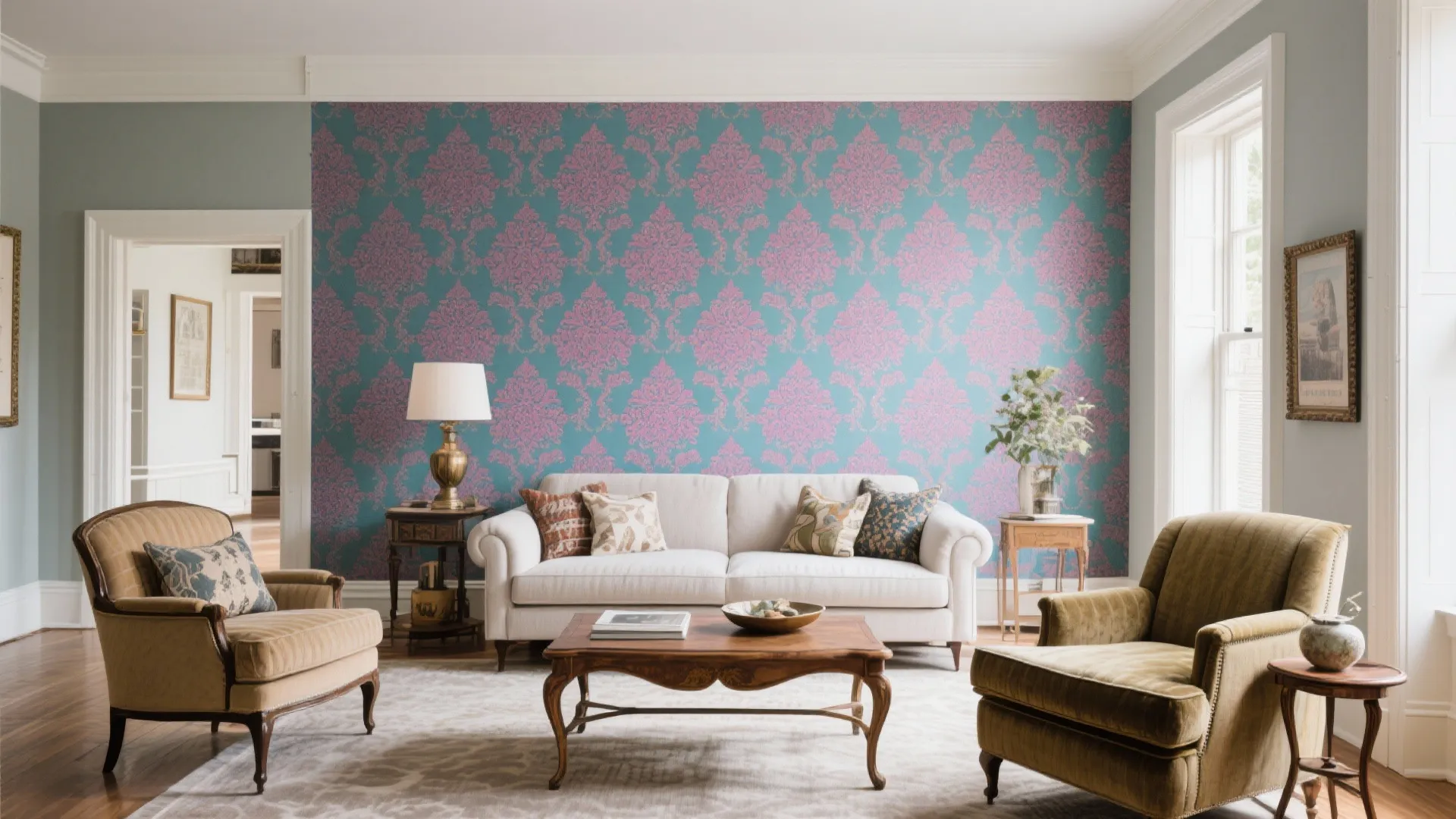Classic Damask with a Twist