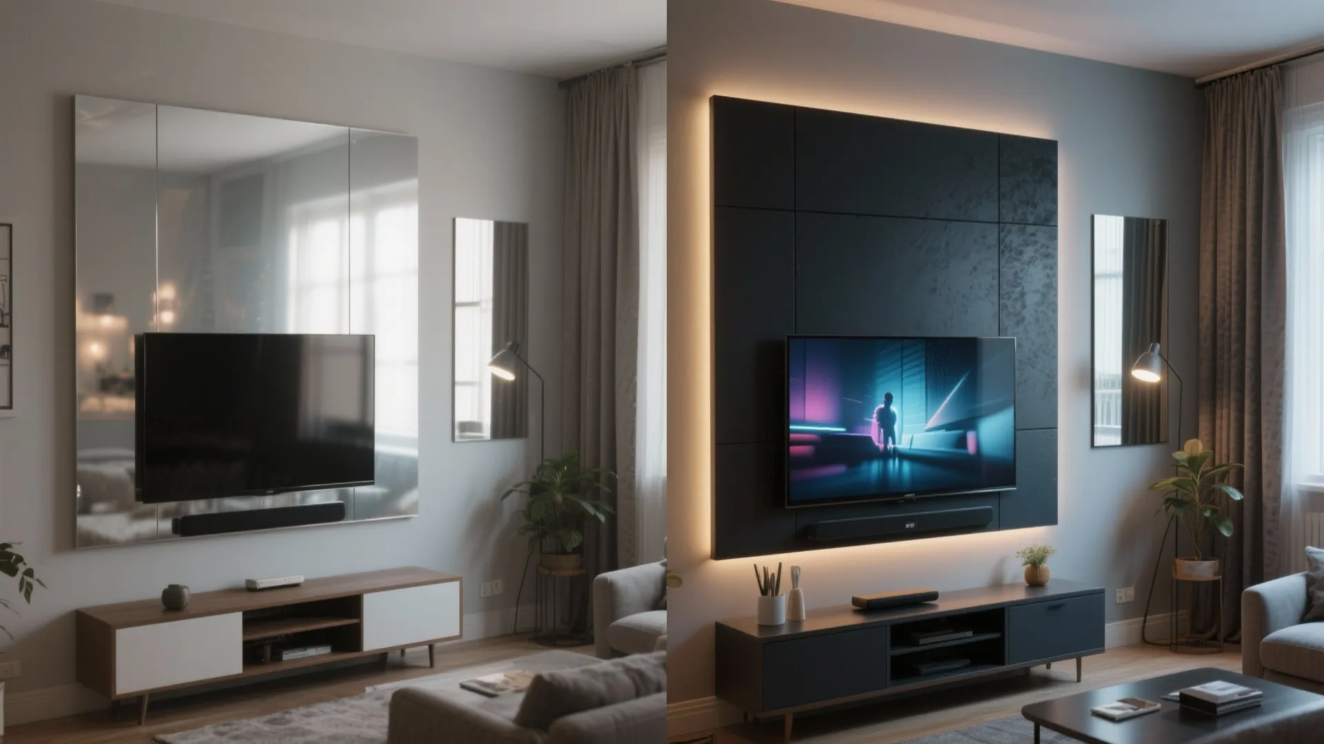 4. Optimize wall color, lighting and reflectivity for better screen contrast