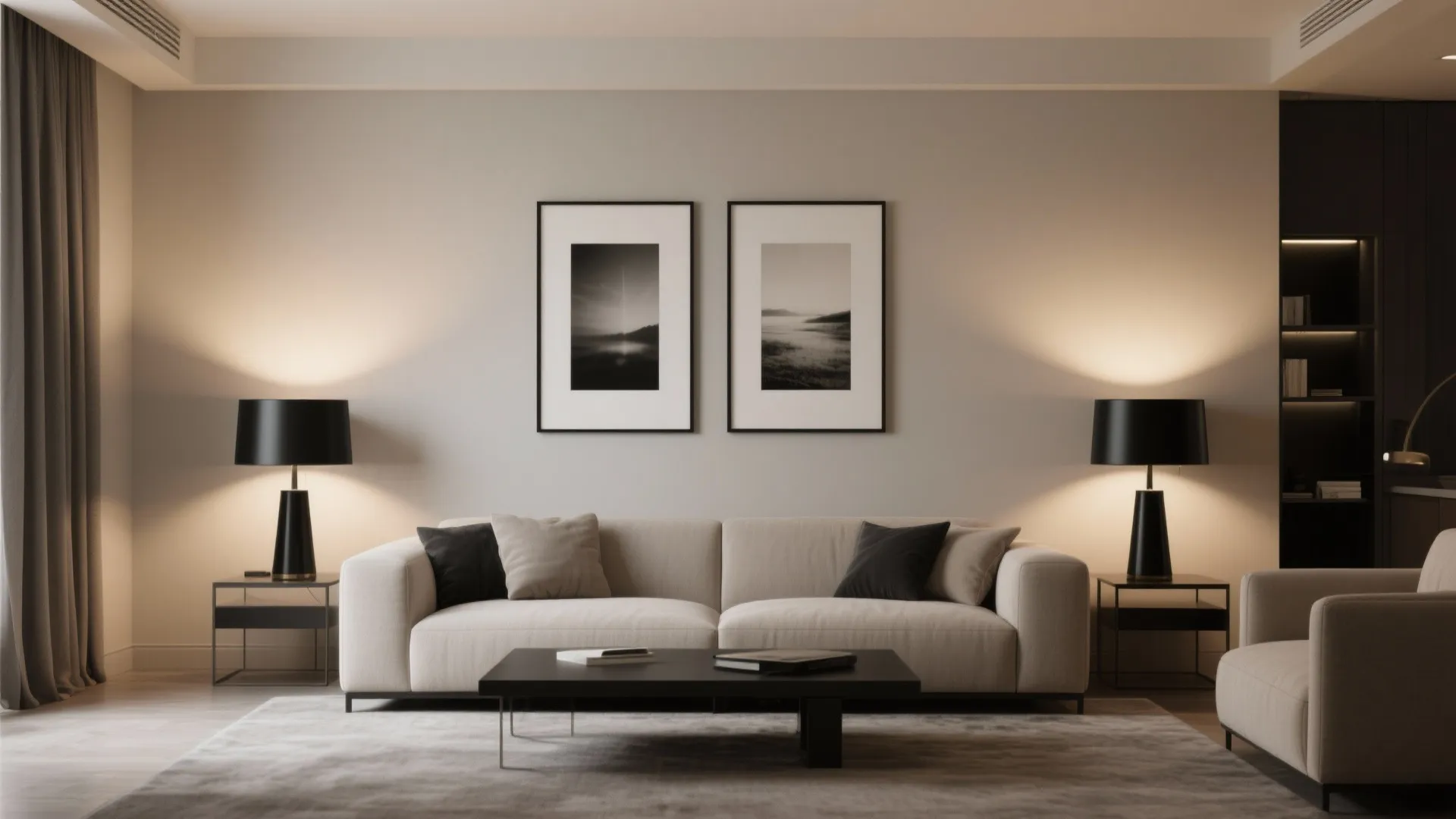 9. Contrasting Dark Accents