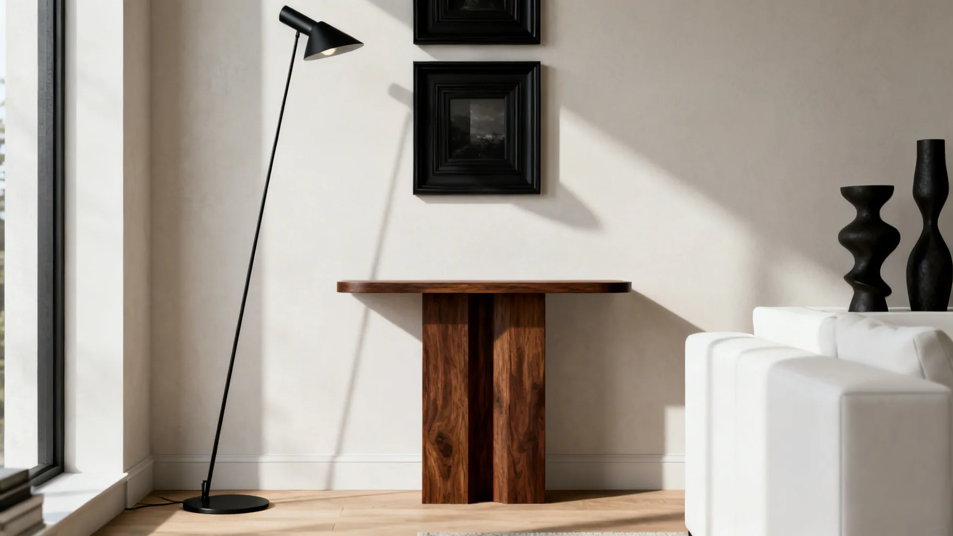 4. Add sculptural dark accents