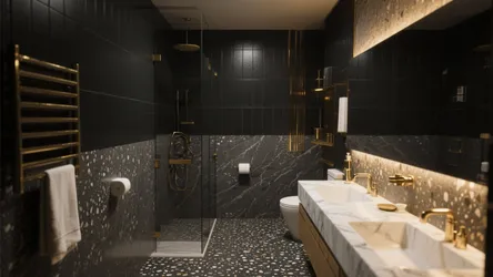 10 Dark Tiled Bathroom Ideas You’ll Love