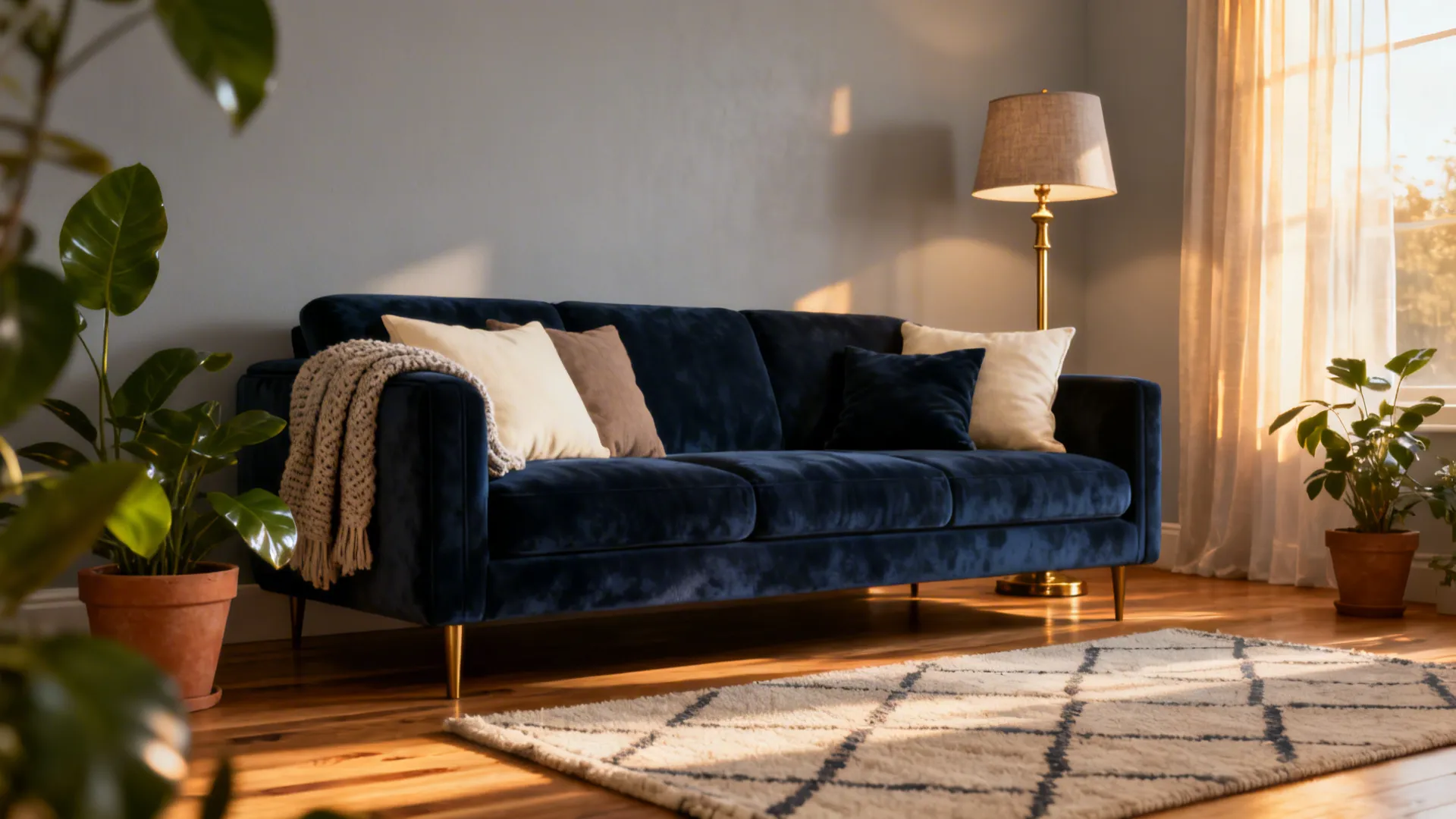 5 Dark Blue Couch Living Room Ideas: Creative small-space strategies and styling tips for a dark blue sofa