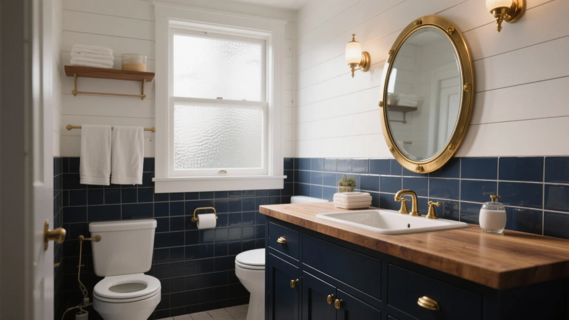 5 Dark Blue Bathroom Vanity Ideas: Creative small-space solutions and styling tips from a pro designer