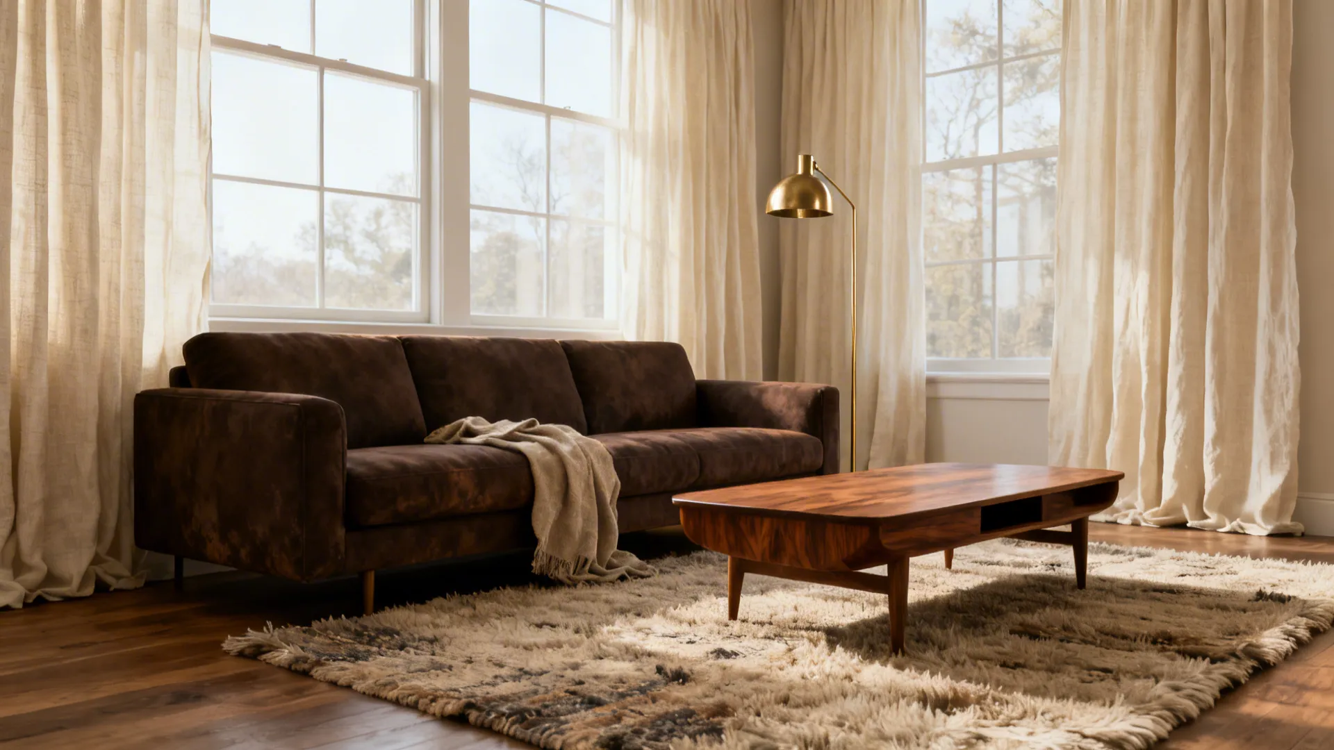 5 Dark Brown Couch Living Room Ideas: Cozy, modern and small-space-friendly living room ideas centered on a dark brown couch