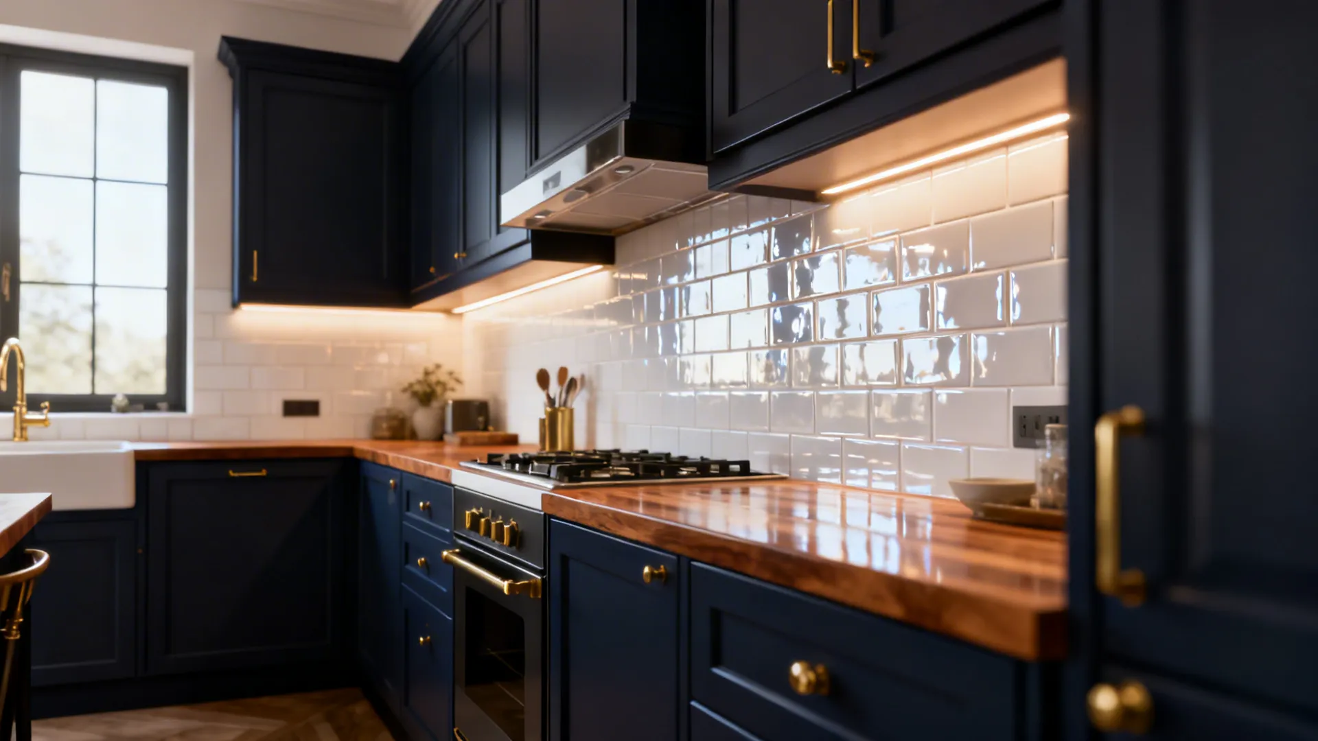 5 Kitchen Backsplash Ideas for Dark Cabinets