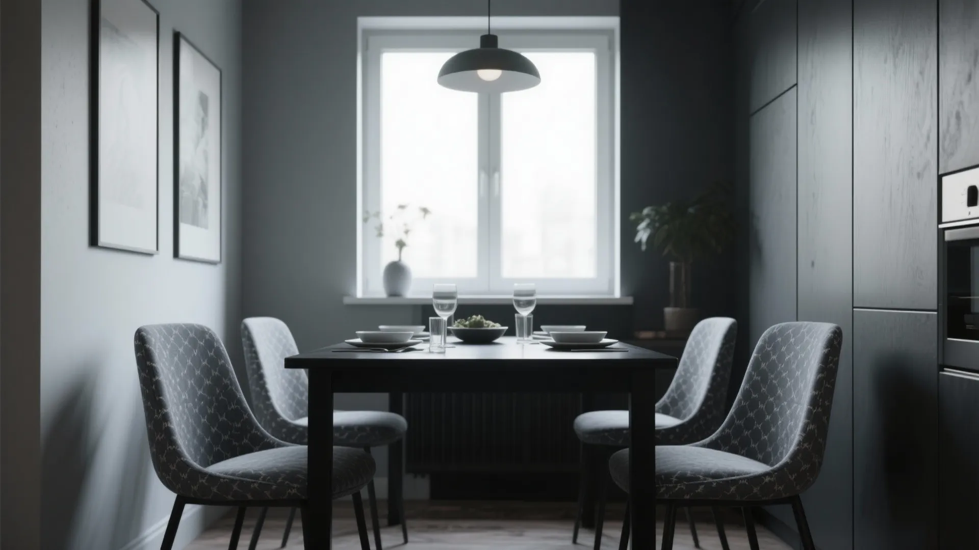 2. Contrast with a Dark Table