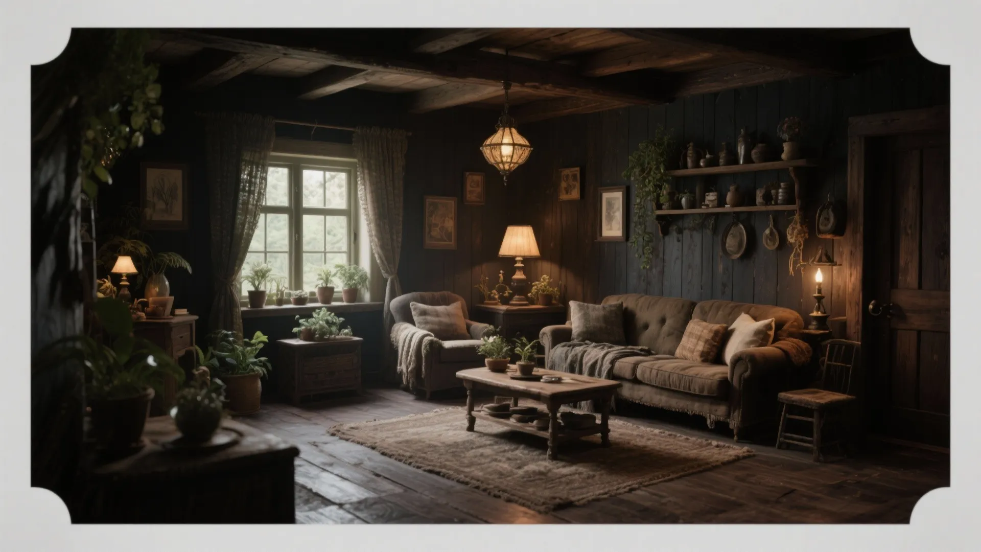 10 Dark Cottagecore Living Room Ideas: My Favorite Dark Cottagecore Living Room Inspirations for Cozy Magic