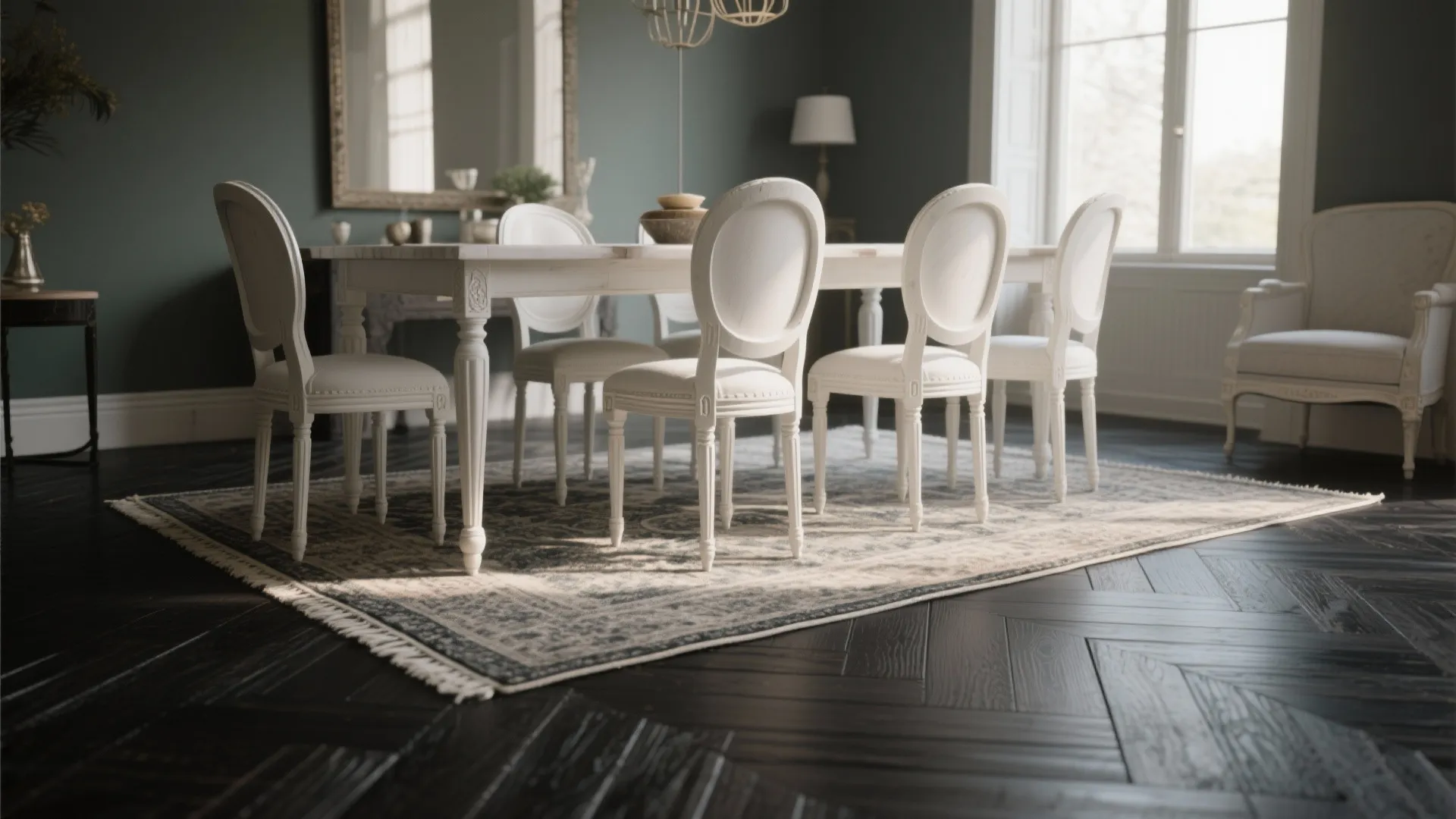 5. Embrace Contrast with Dark Floors