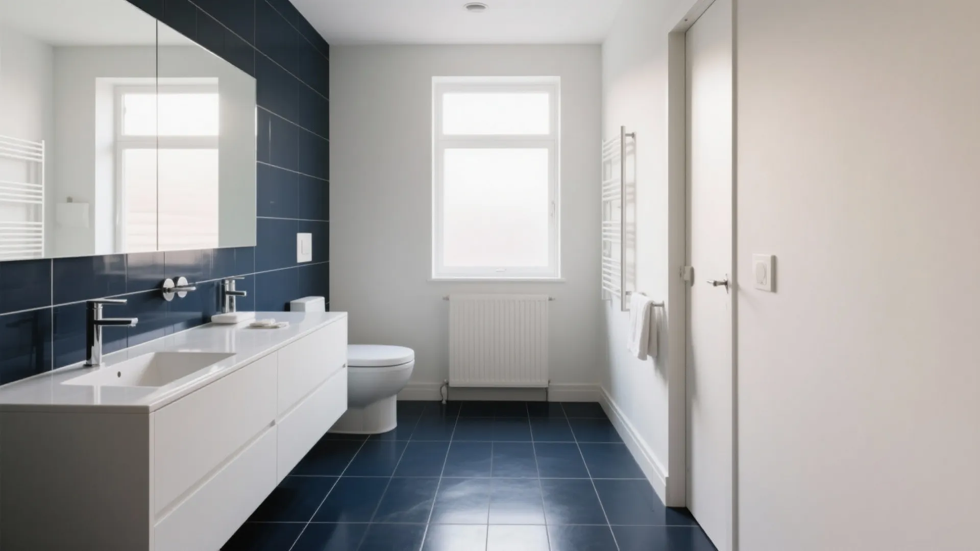 7. Dark Floor, Light Walls