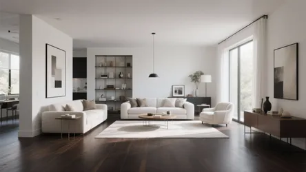 10 Dark Floor Living Room Ideas