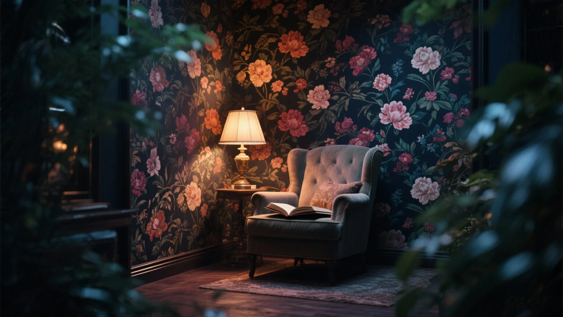 5. Dramatic Dark Florals