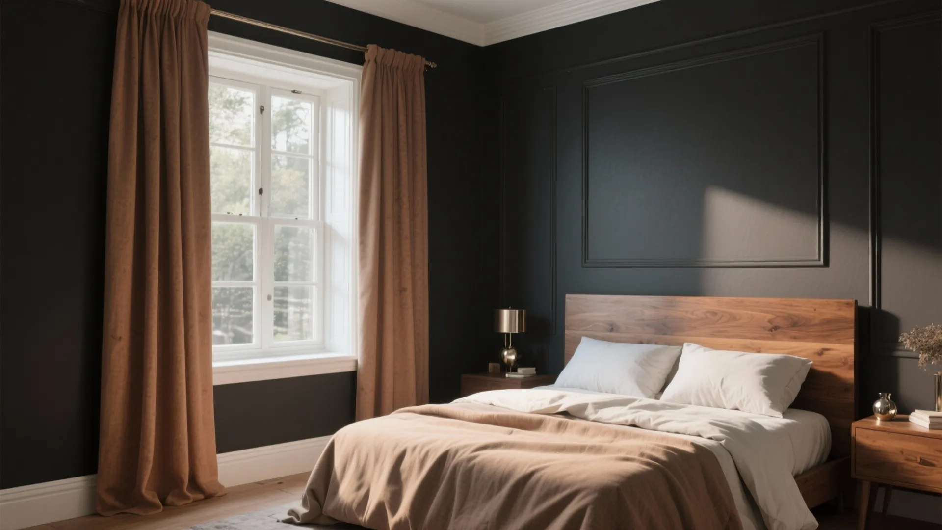5 Dark Gray Bedroom Paint Ideas